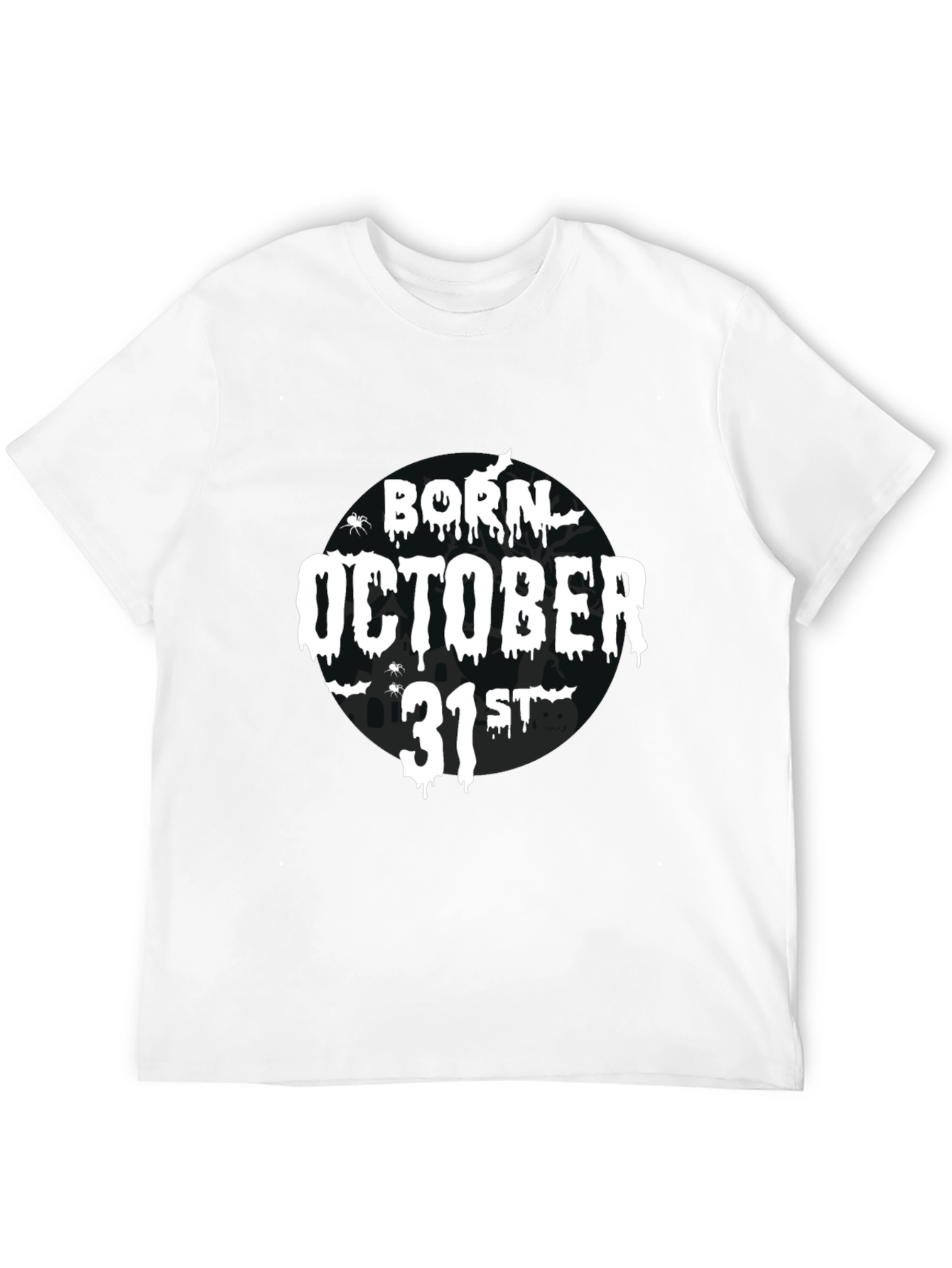 Born October 31st T-Shirt - Halloween Birthday Tee