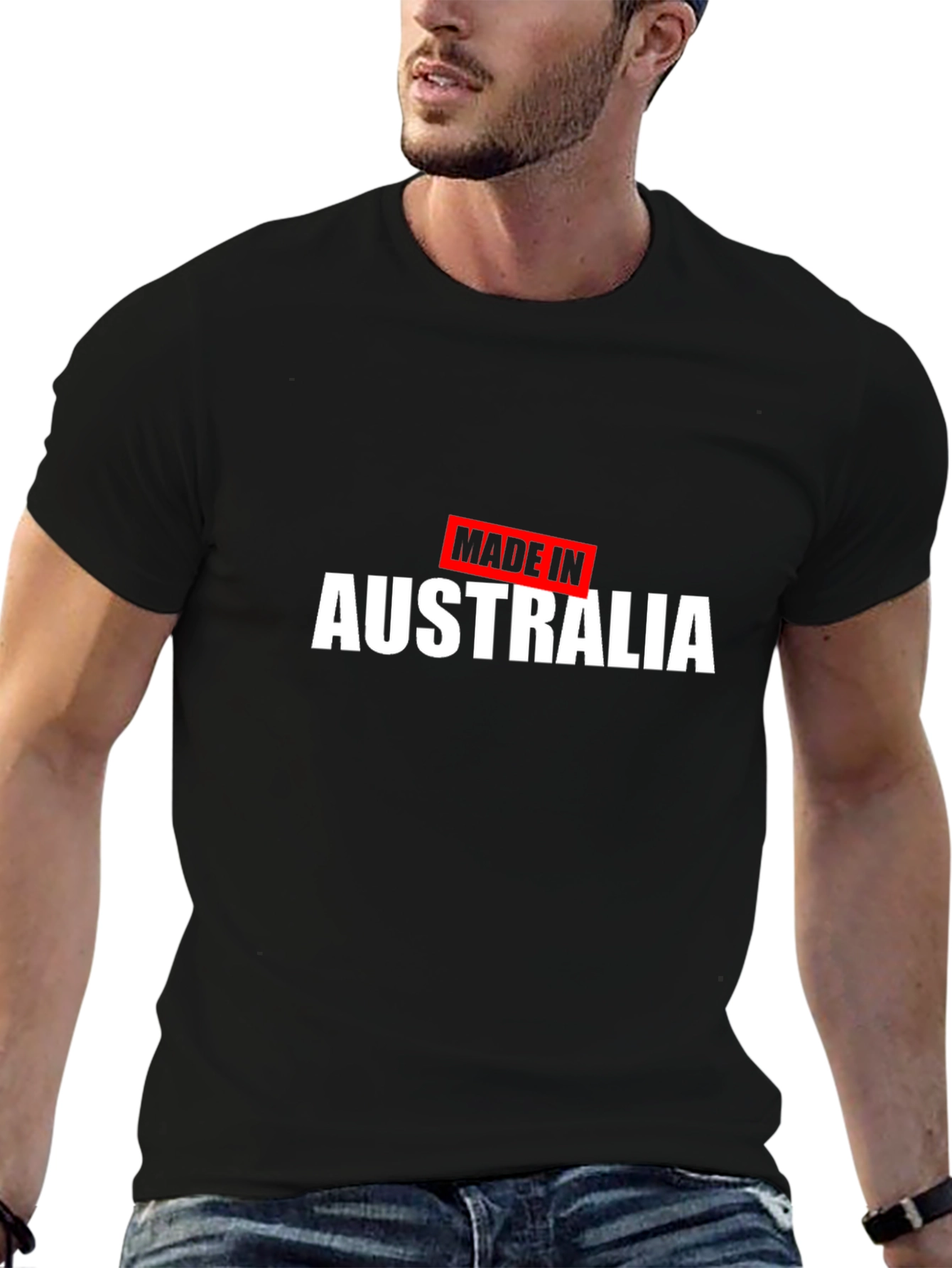 Made in Australia Graphic Tee - Black