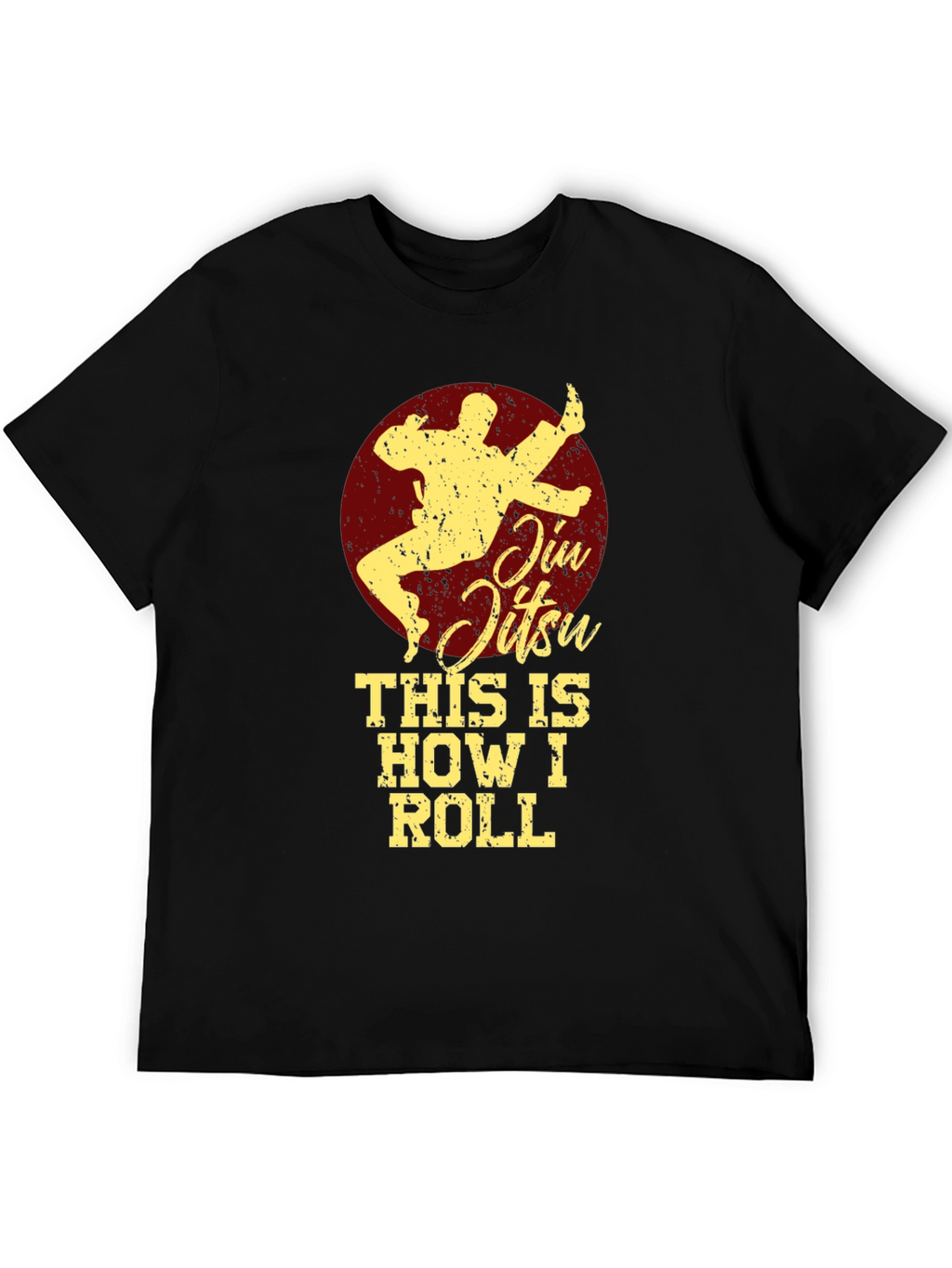 Jiu Jitsu This Is How I Roll Graphic Tee