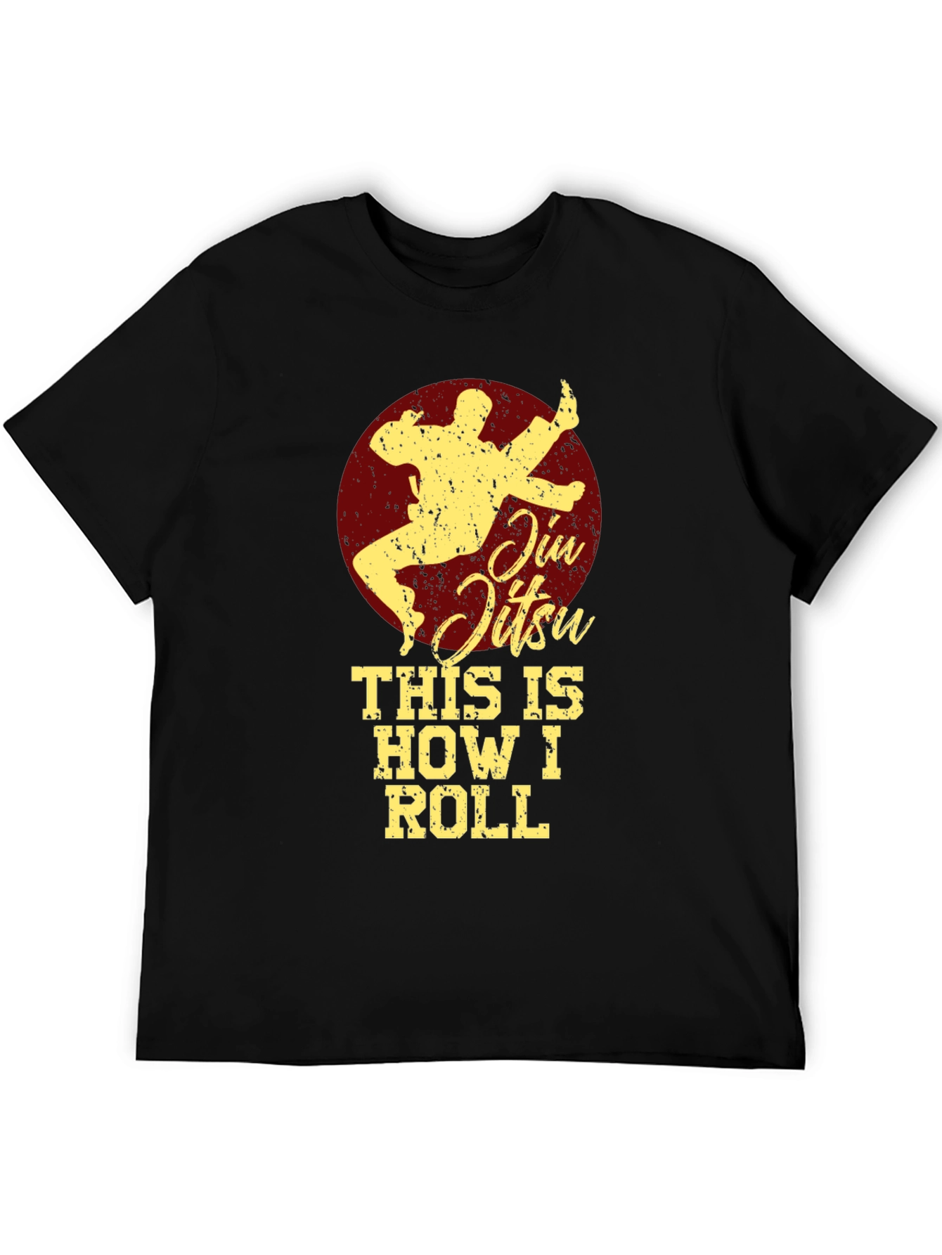Jiu Jitsu This Is How I Roll Graphic Tee