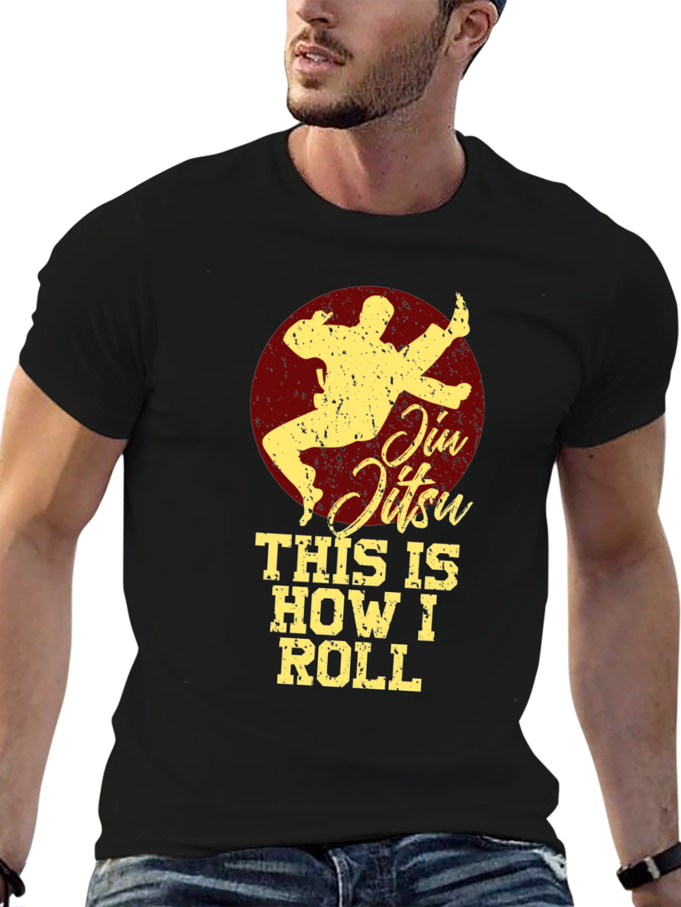 Jiu Jitsu This Is How I Roll Graphic Tee