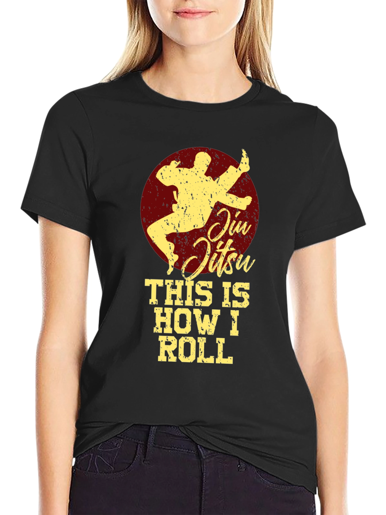 Jiu Jitsu This Is How I Roll Graphic Tee
