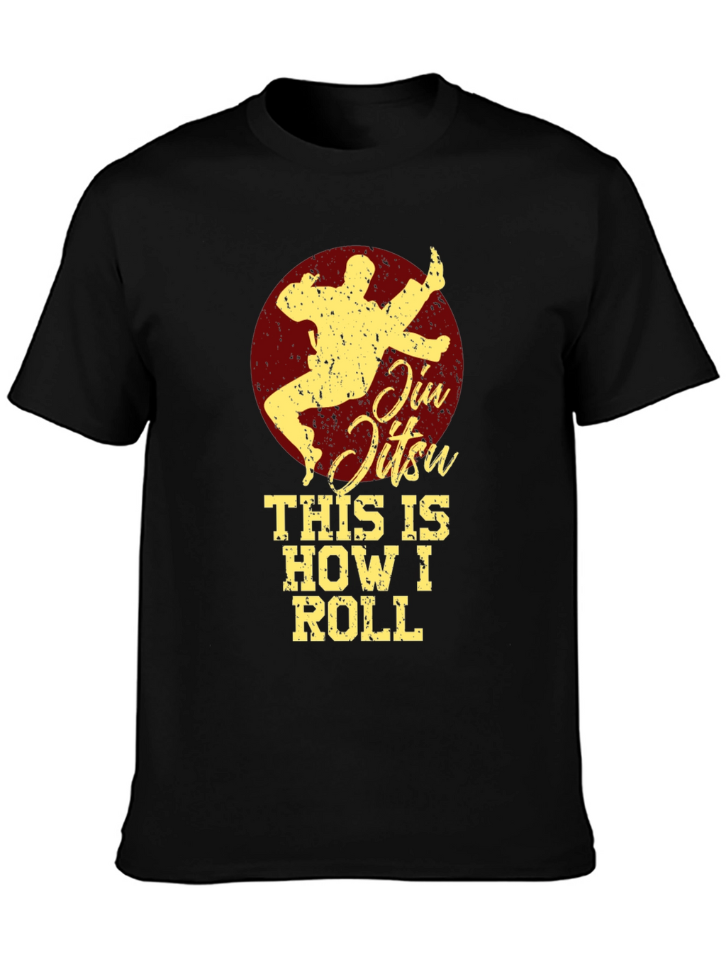 Jiu Jitsu This Is How I Roll Graphic Tee