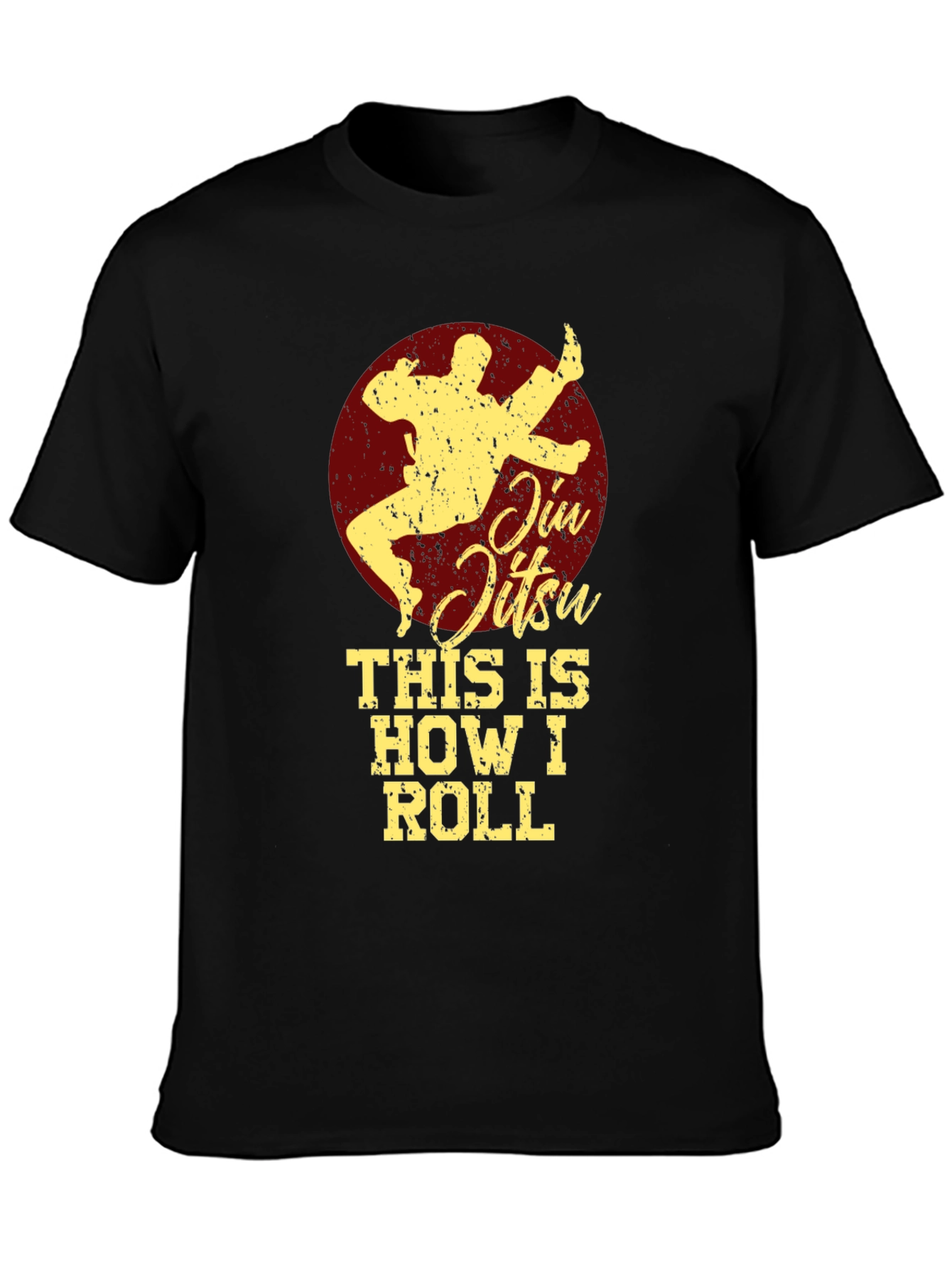 Jiu Jitsu This Is How I Roll Graphic Tee