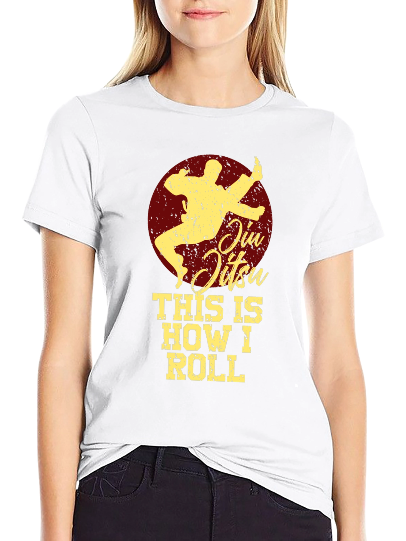 Jiu Jitsu This Is How I Roll Graphic Tee