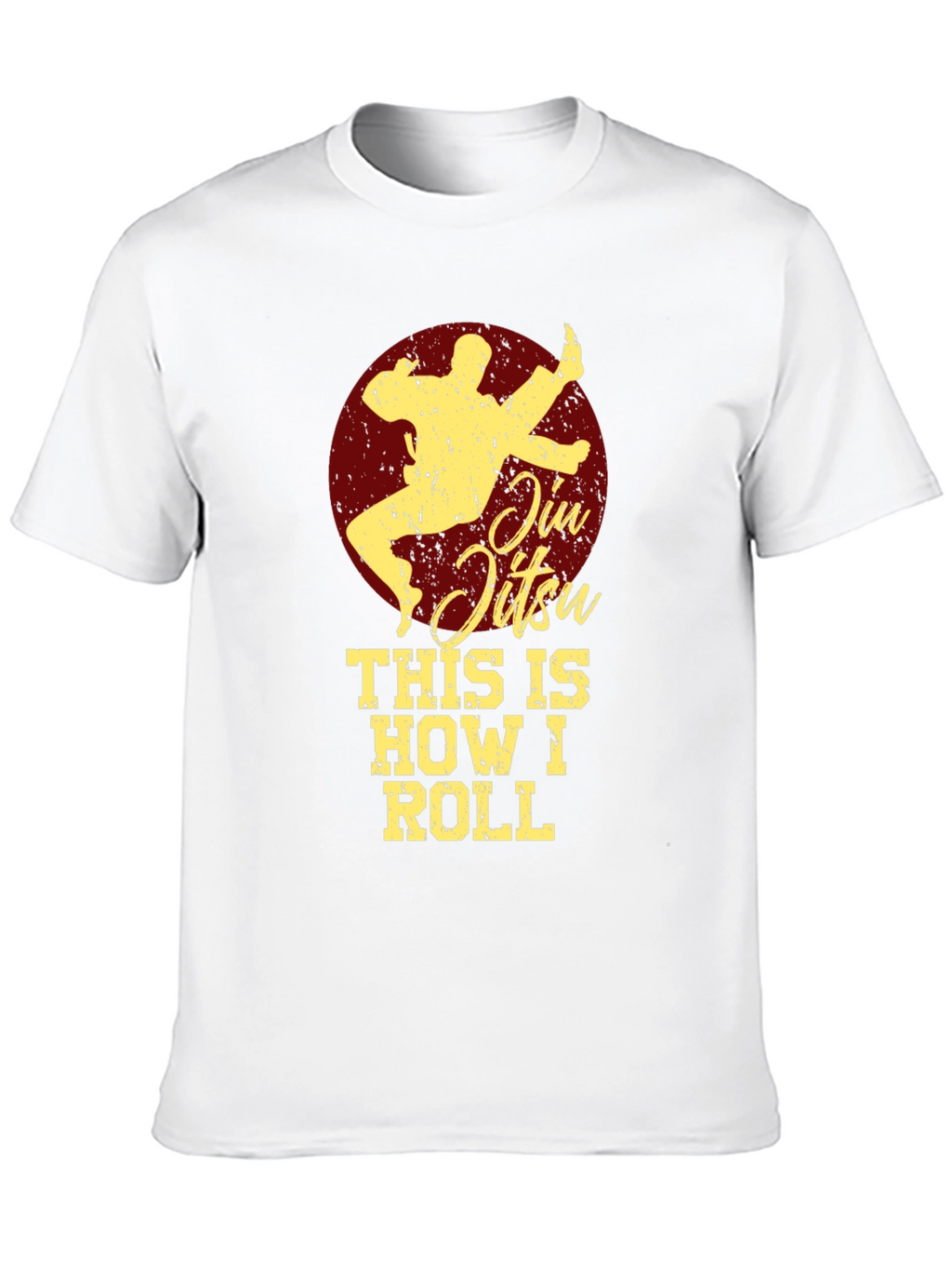 Jiu Jitsu This Is How I Roll Graphic Tee