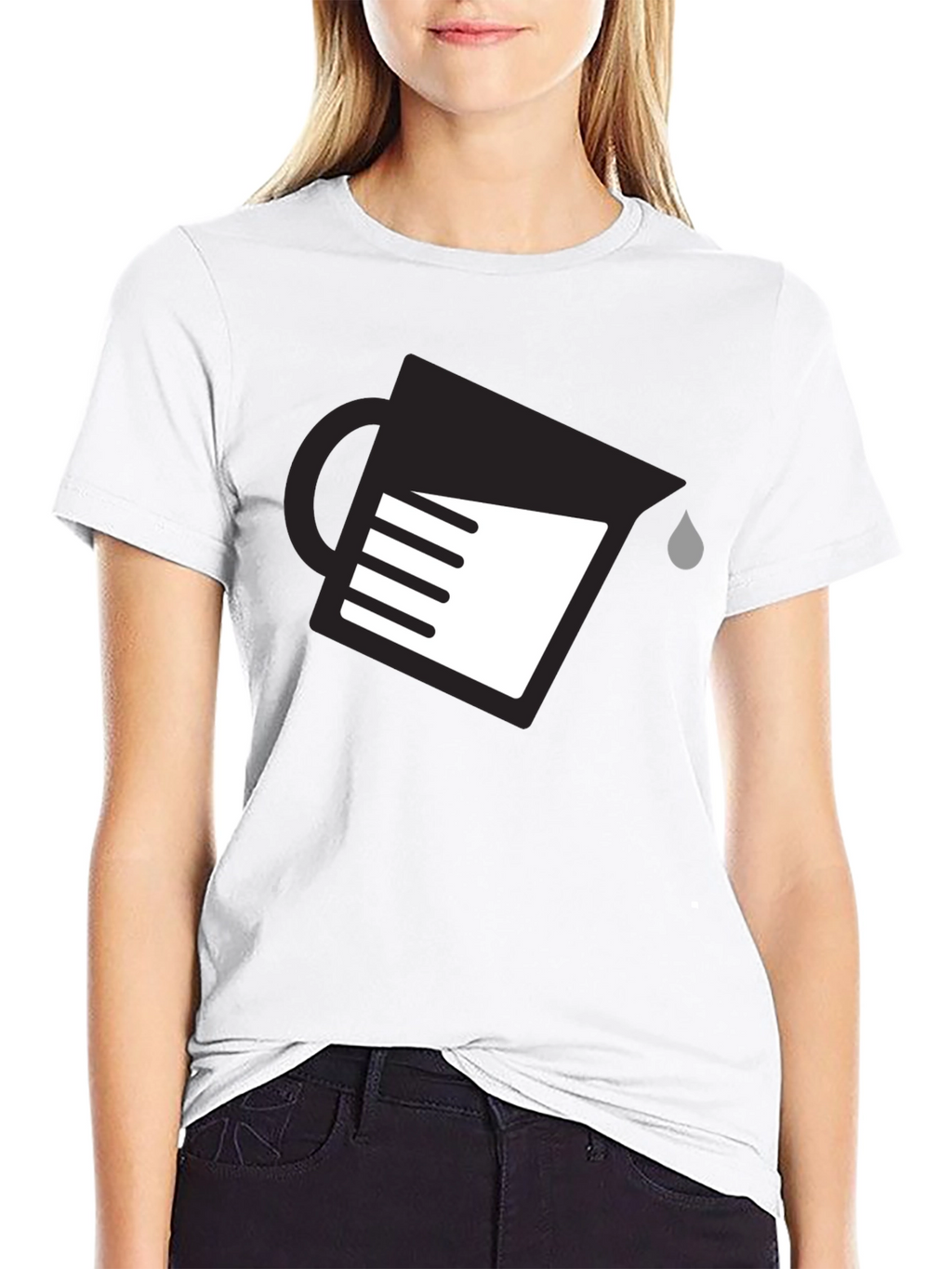 Minimalist Pour Over Coffee T-Shirt