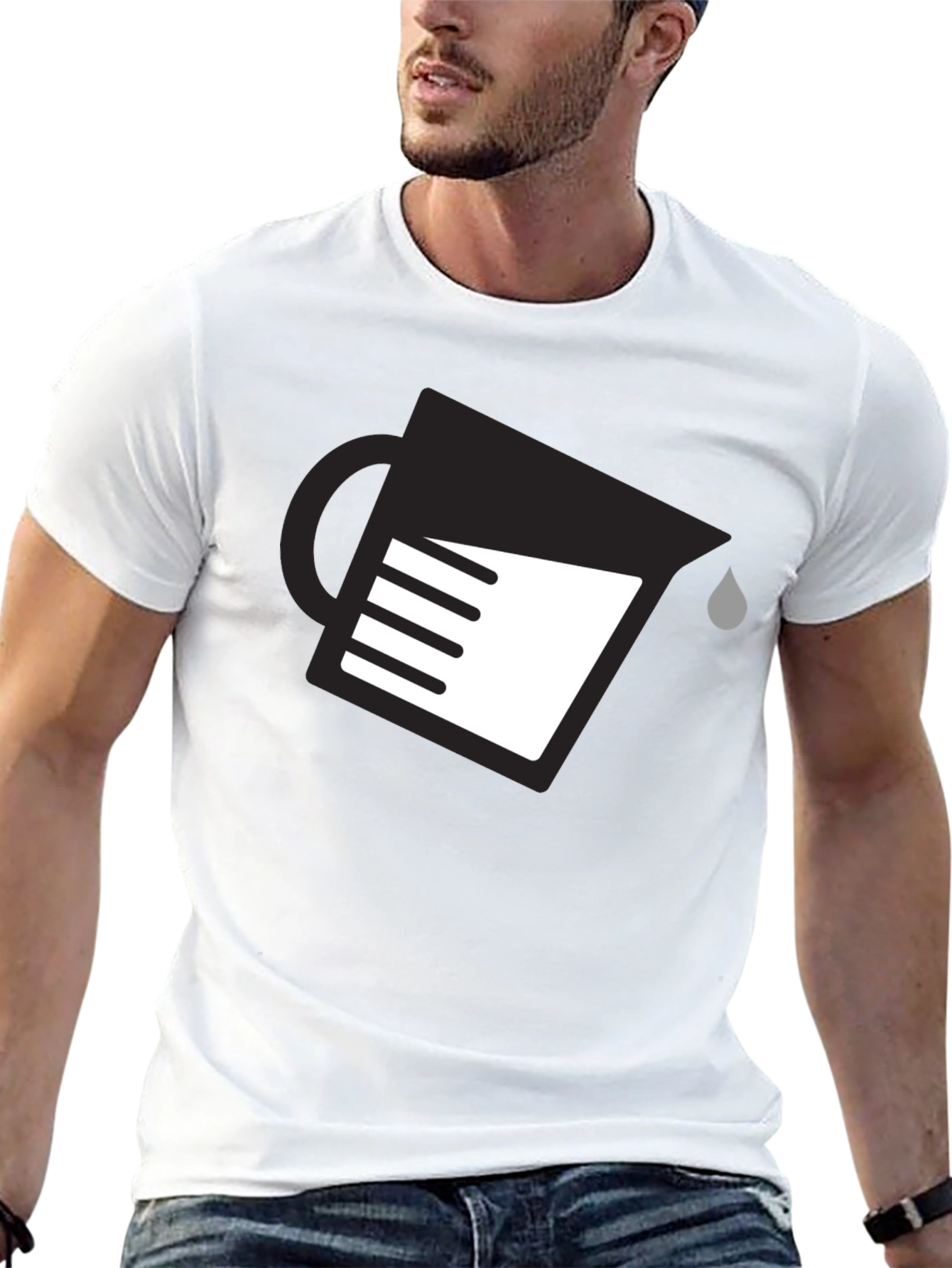 Minimalist Pour Over Coffee T-Shirt