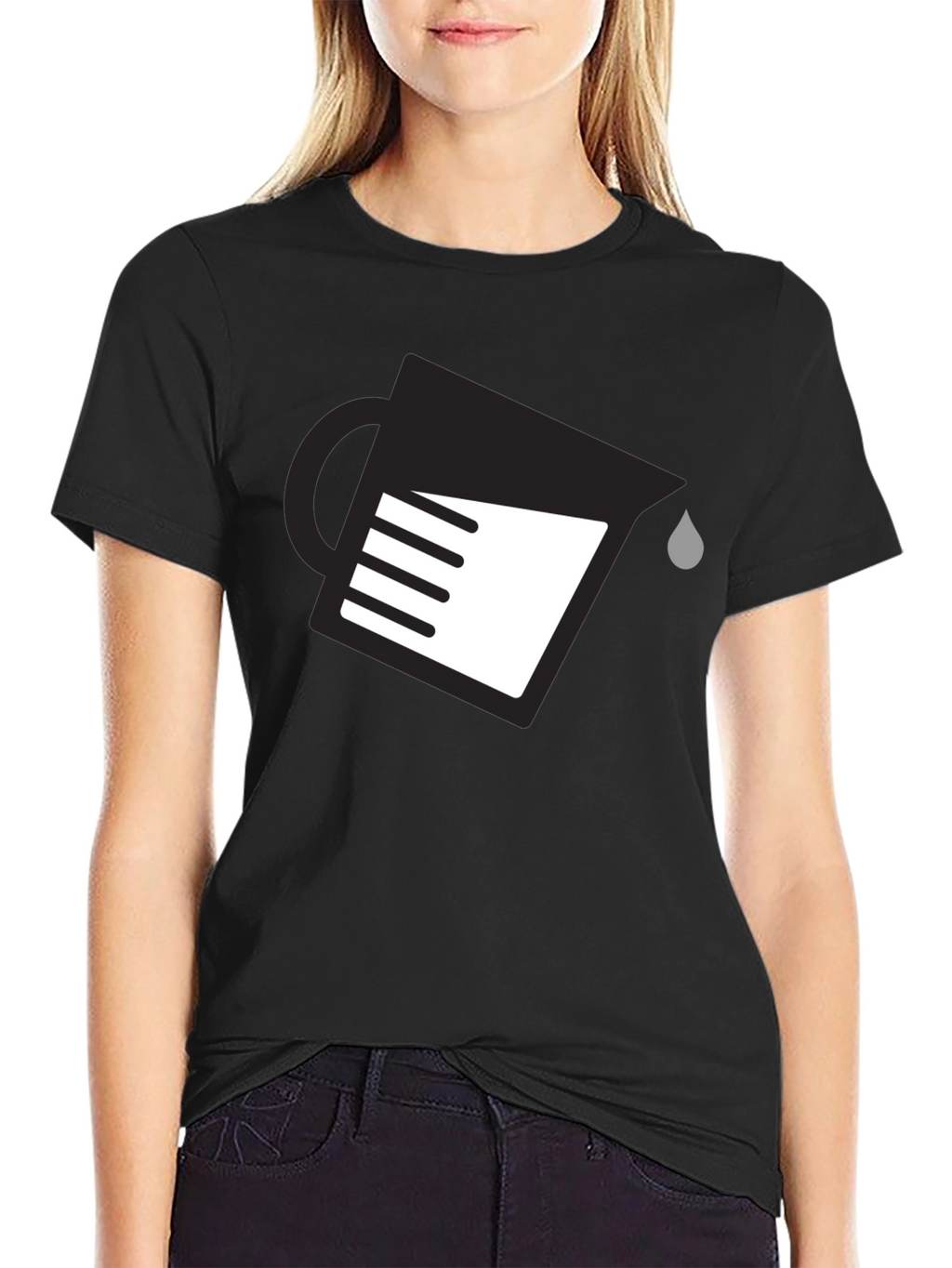 Minimalist Pour Over Coffee T-Shirt