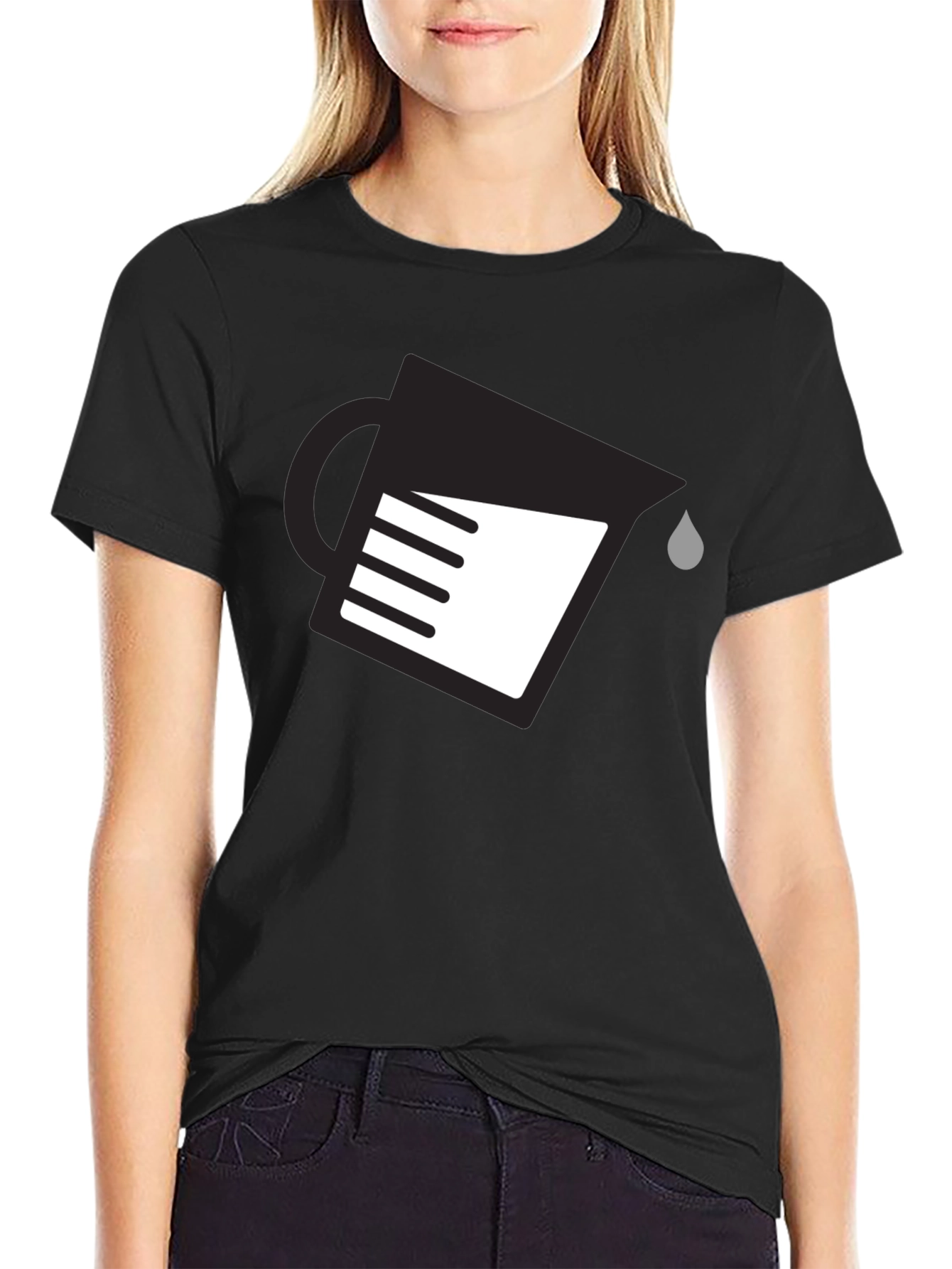 Minimalist Pour Over Coffee T-Shirt