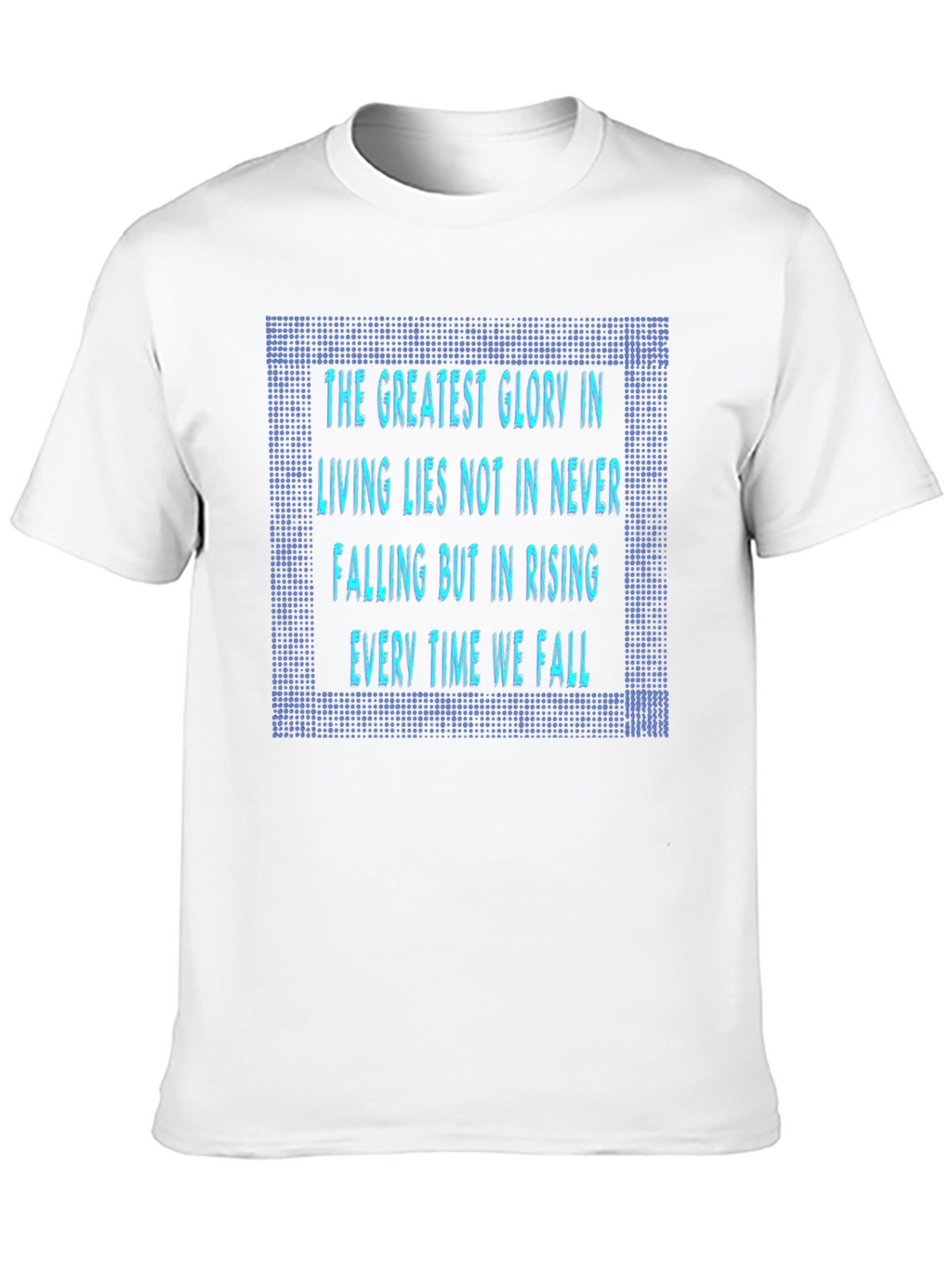 Inspirational Graphic Tee - Rise After Falling
