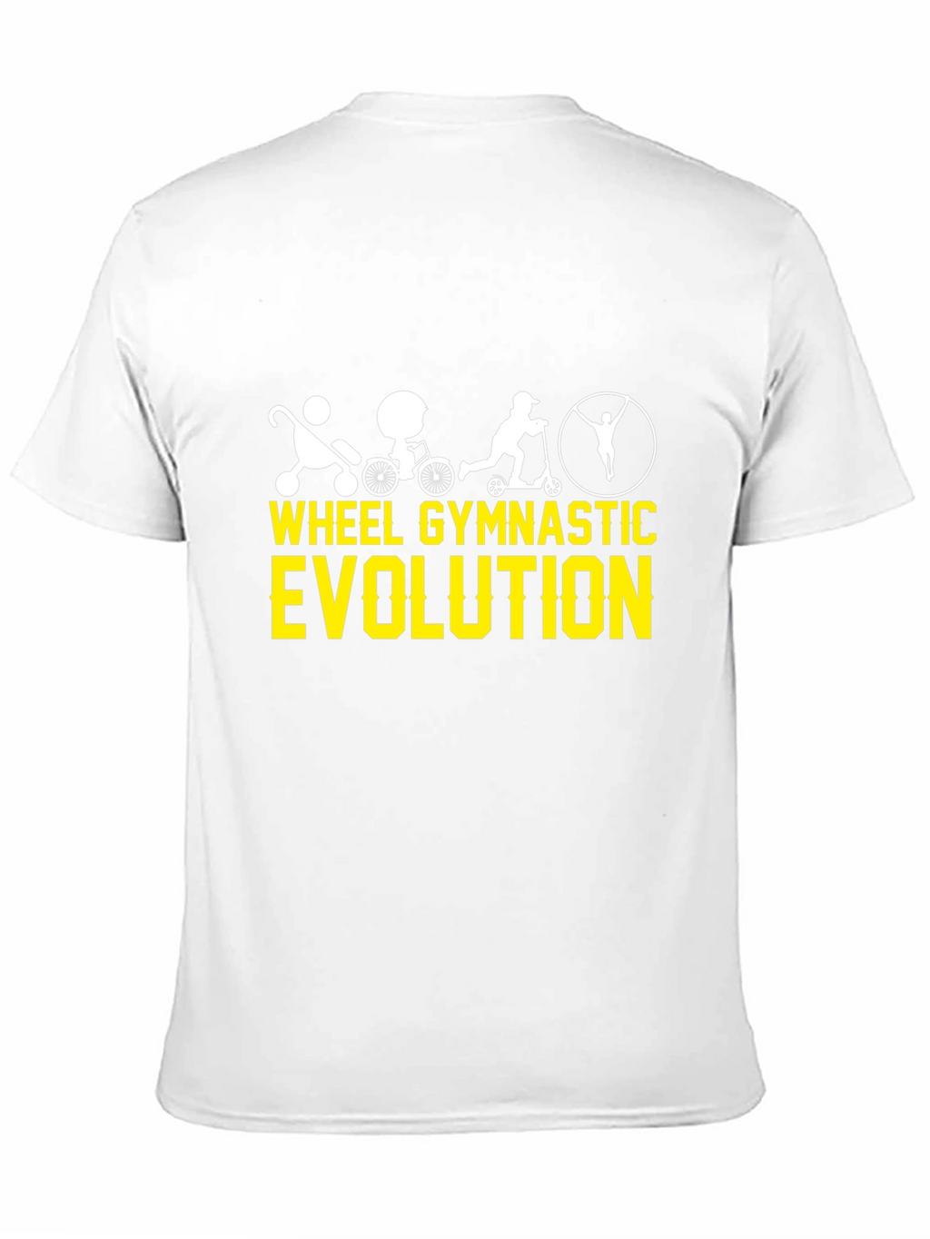 Wheel Gymnastic Evolution Black T-Shirt