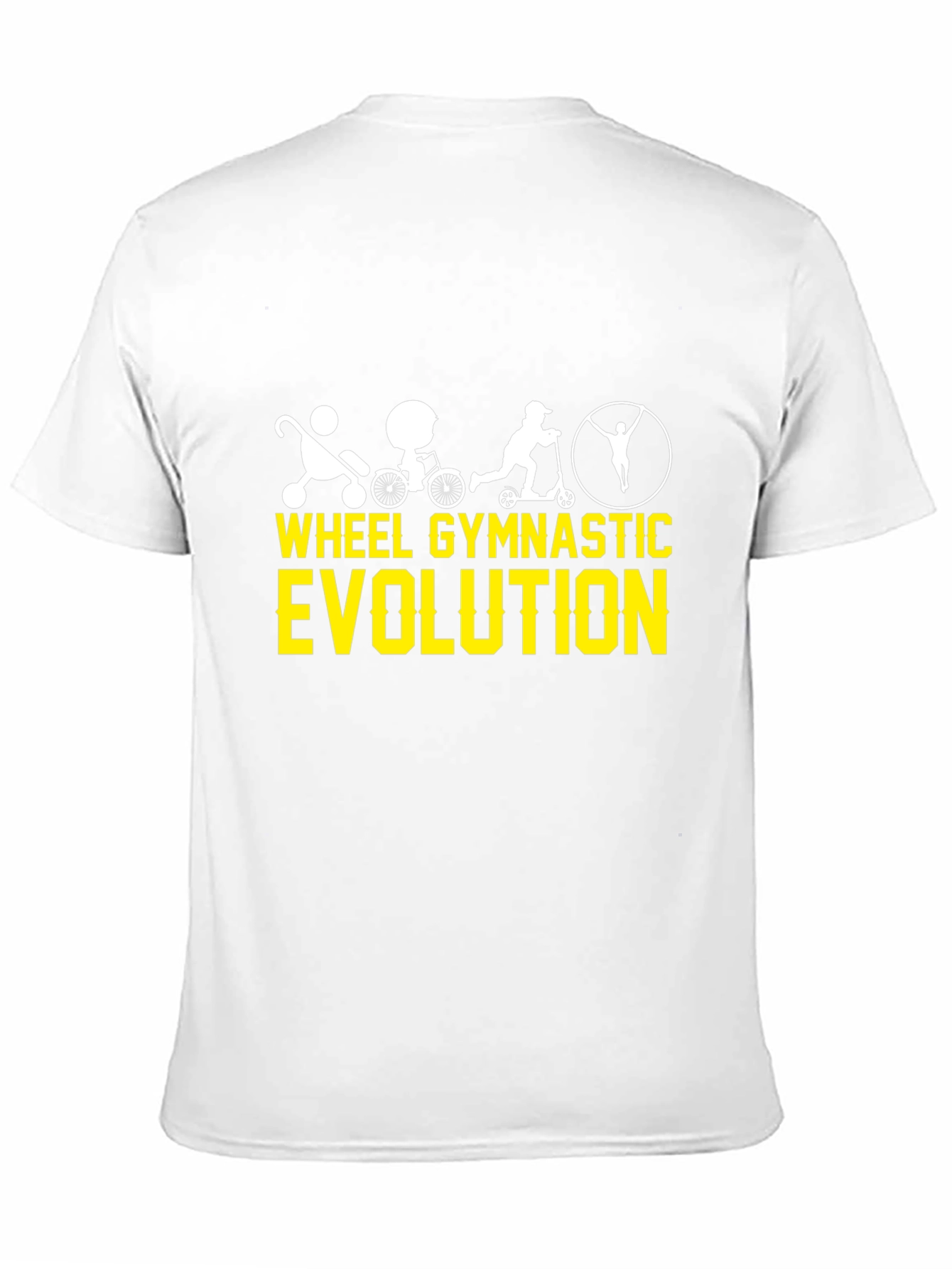 Wheel Gymnastic Evolution Black T-Shirt