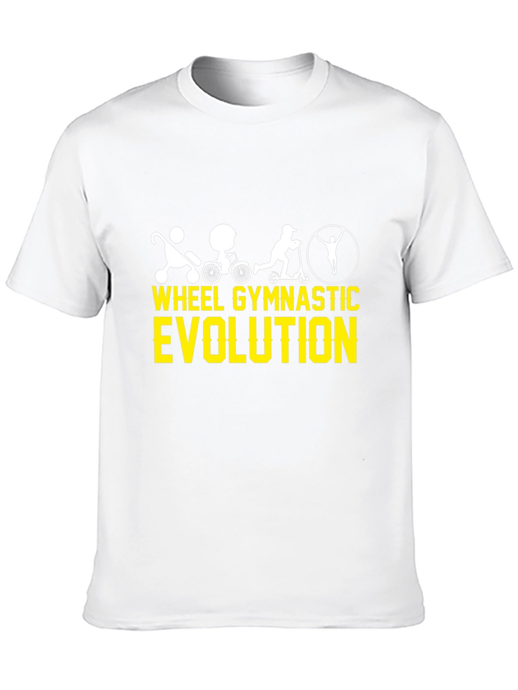 Wheel Gymnastic Evolution Black T-Shirt