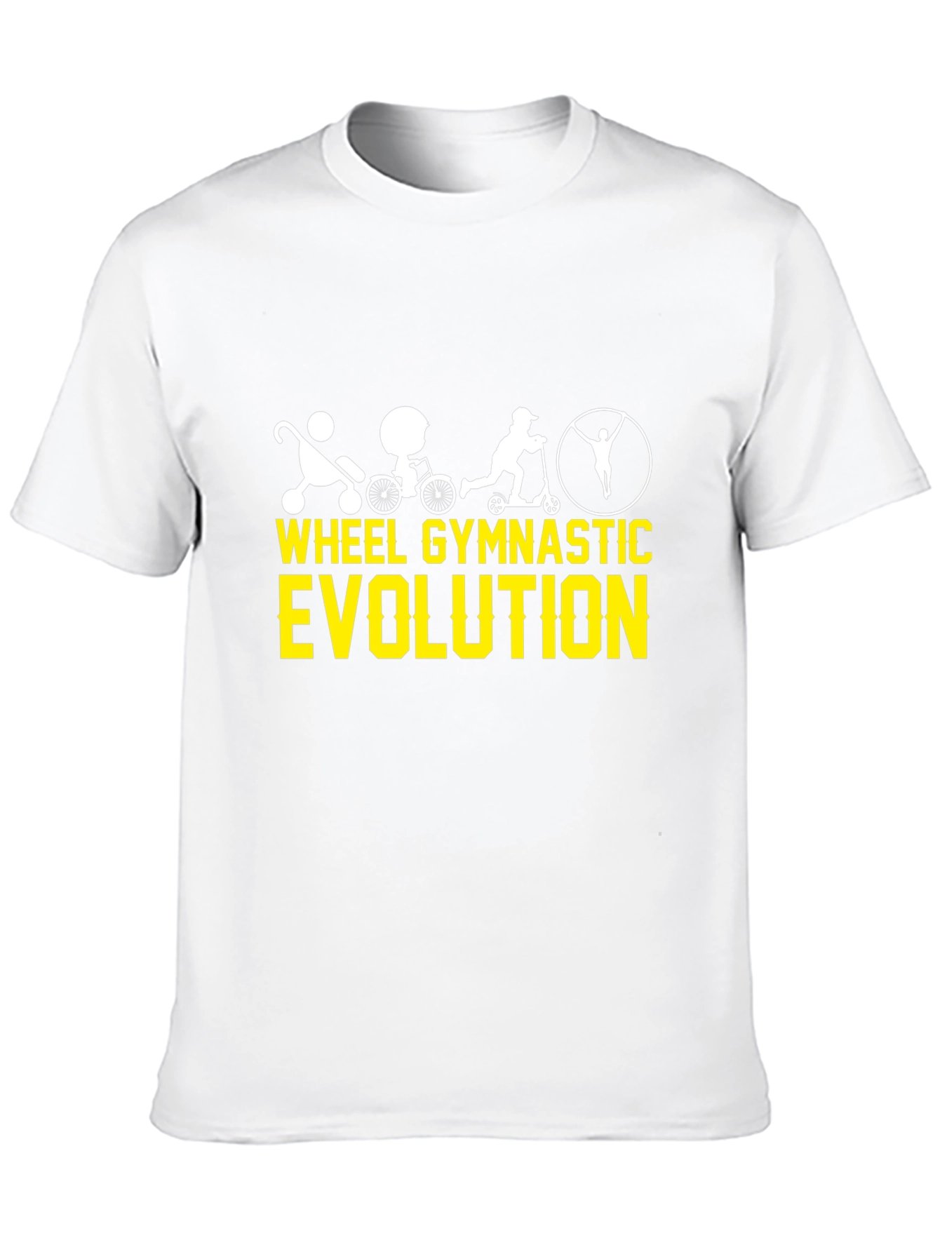 Wheel Gymnastic Evolution Black T-Shirt