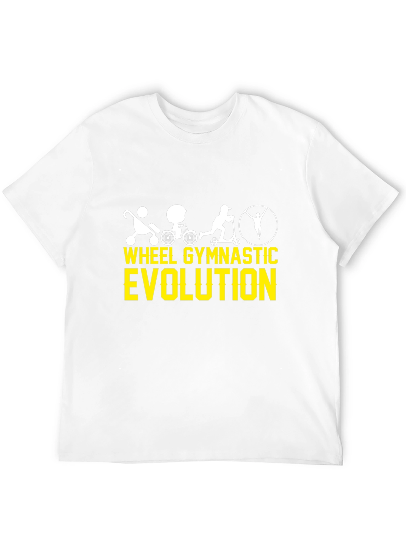 Wheel Gymnastic Evolution Black T-Shirt