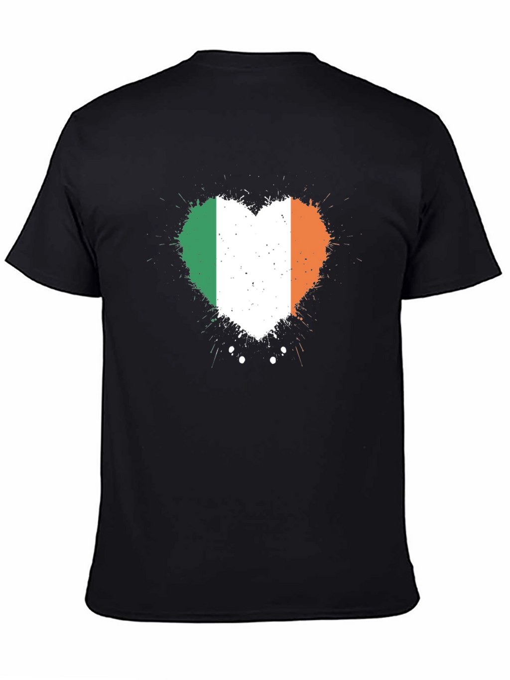 Irish Flag Heart T-Shirt - Show Your Irish Pride!
