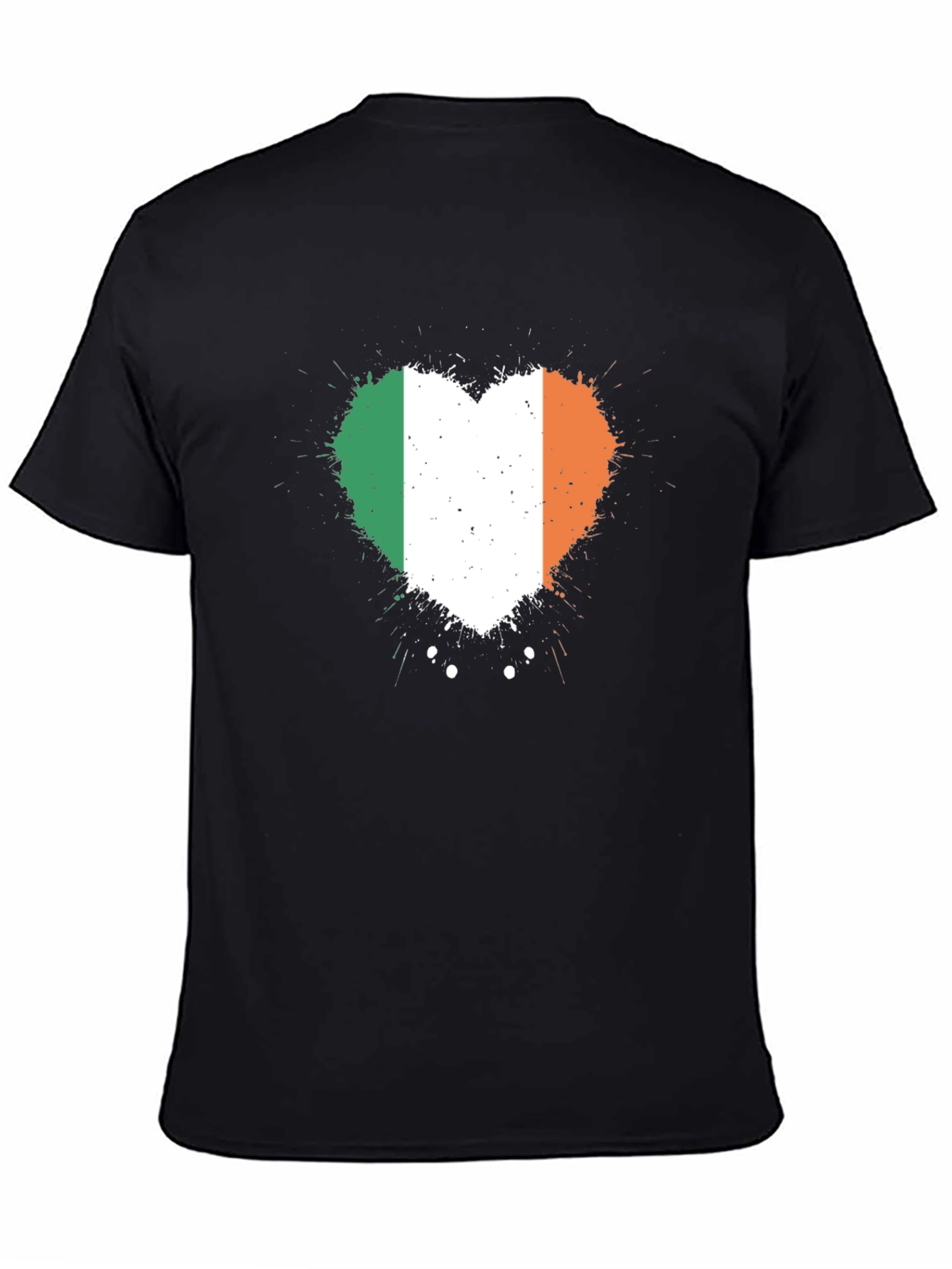 Irish Flag Heart T-Shirt - Show Your Irish Pride!