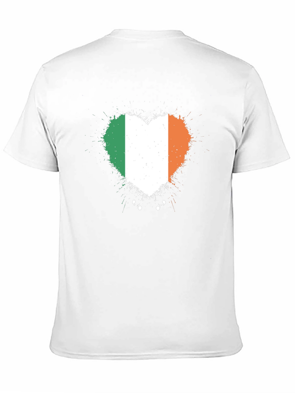 Irish Flag Heart T-Shirt - Show Your Irish Pride!