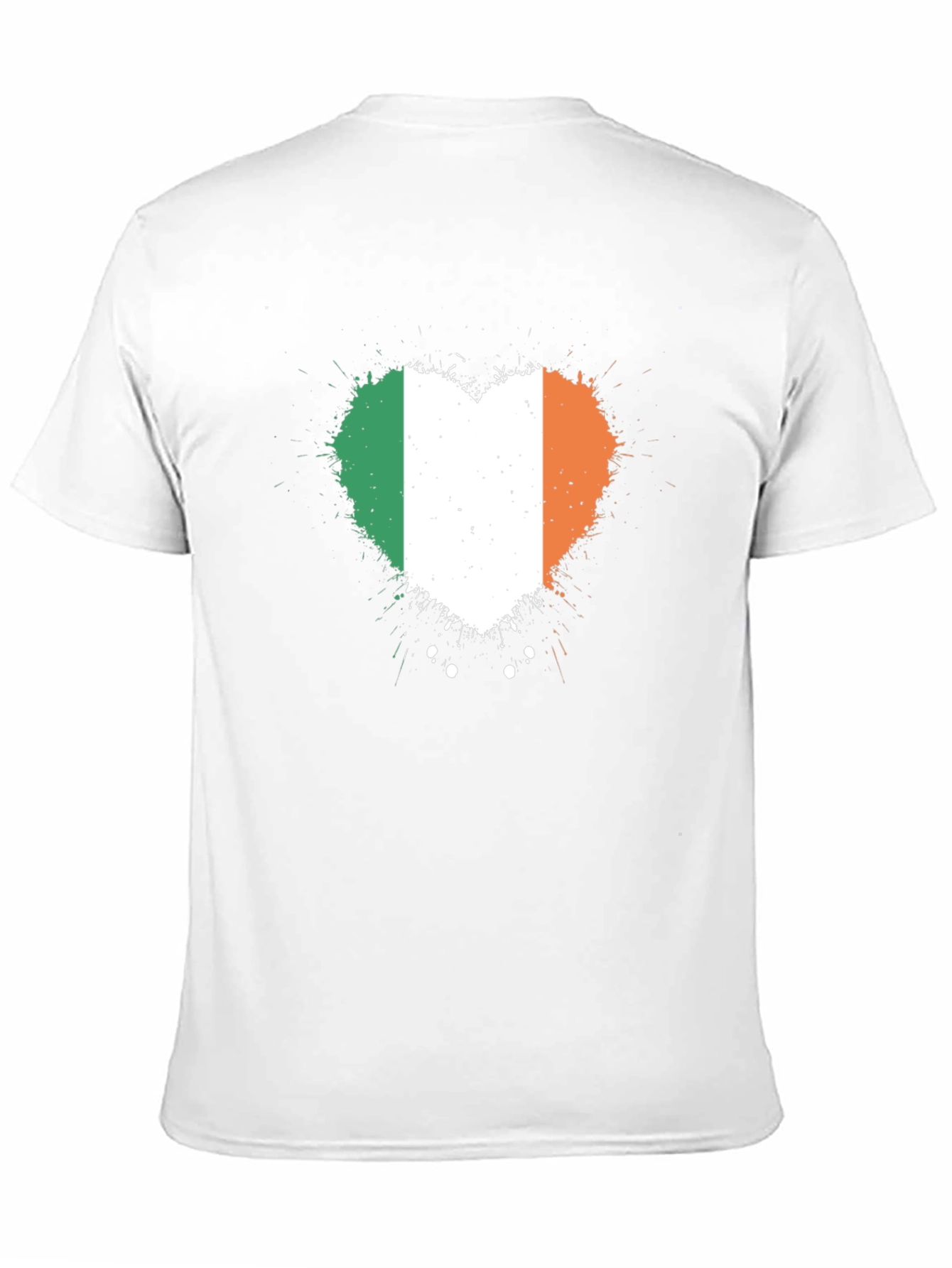 Irish Flag Heart T-Shirt - Show Your Irish Pride!