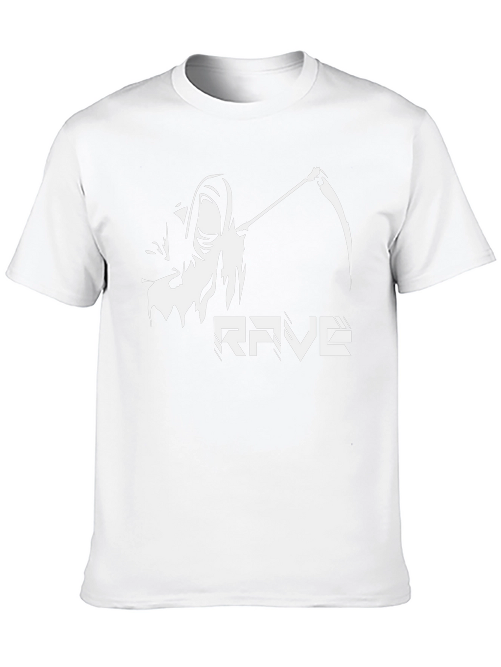 Rave Reaper Graphic T-Shirt - Black