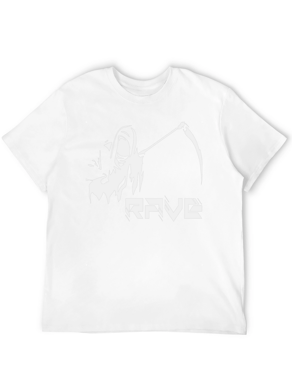 Rave Reaper Graphic T-Shirt - Black