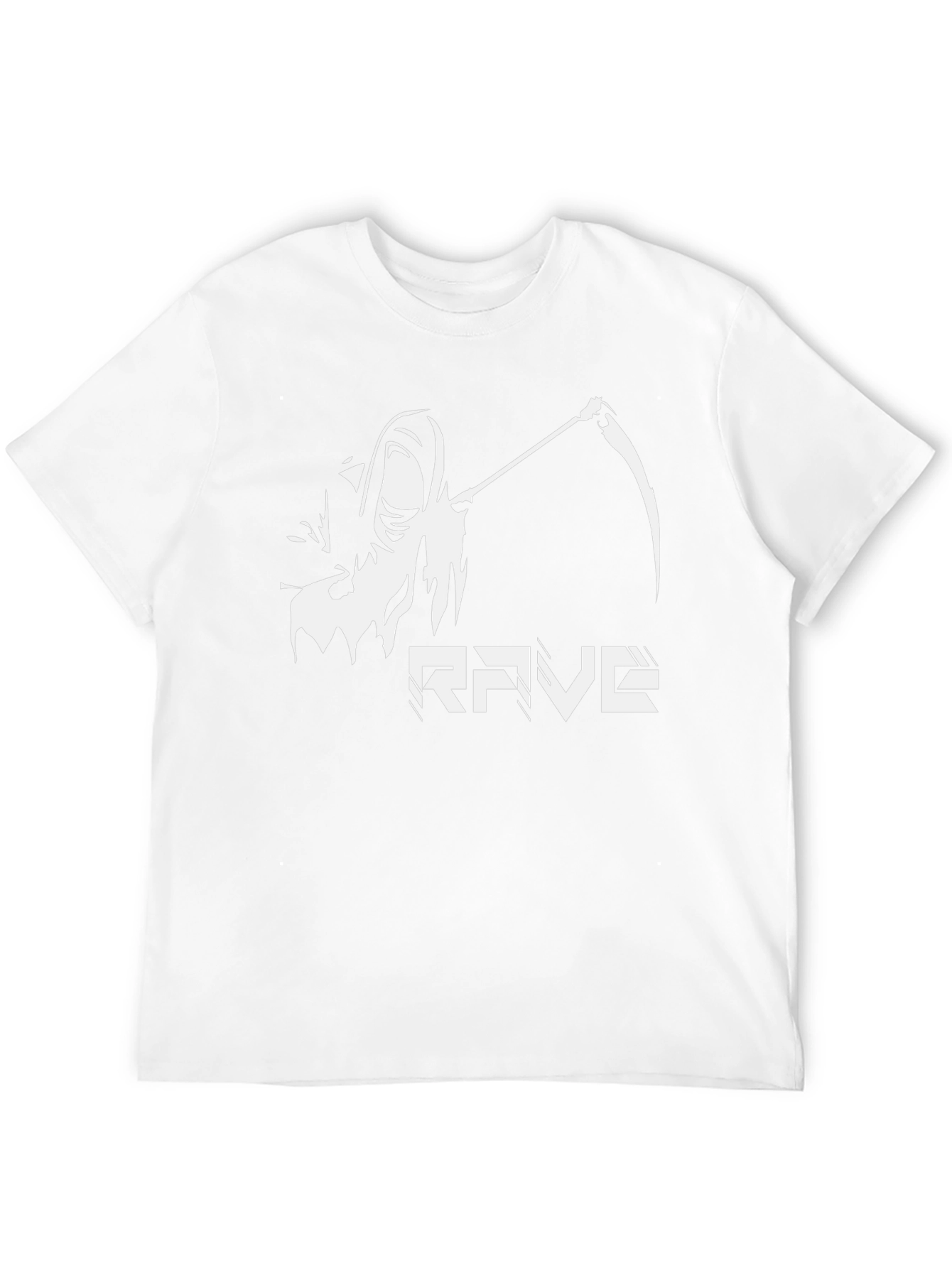 Rave Reaper Graphic T-Shirt - Black