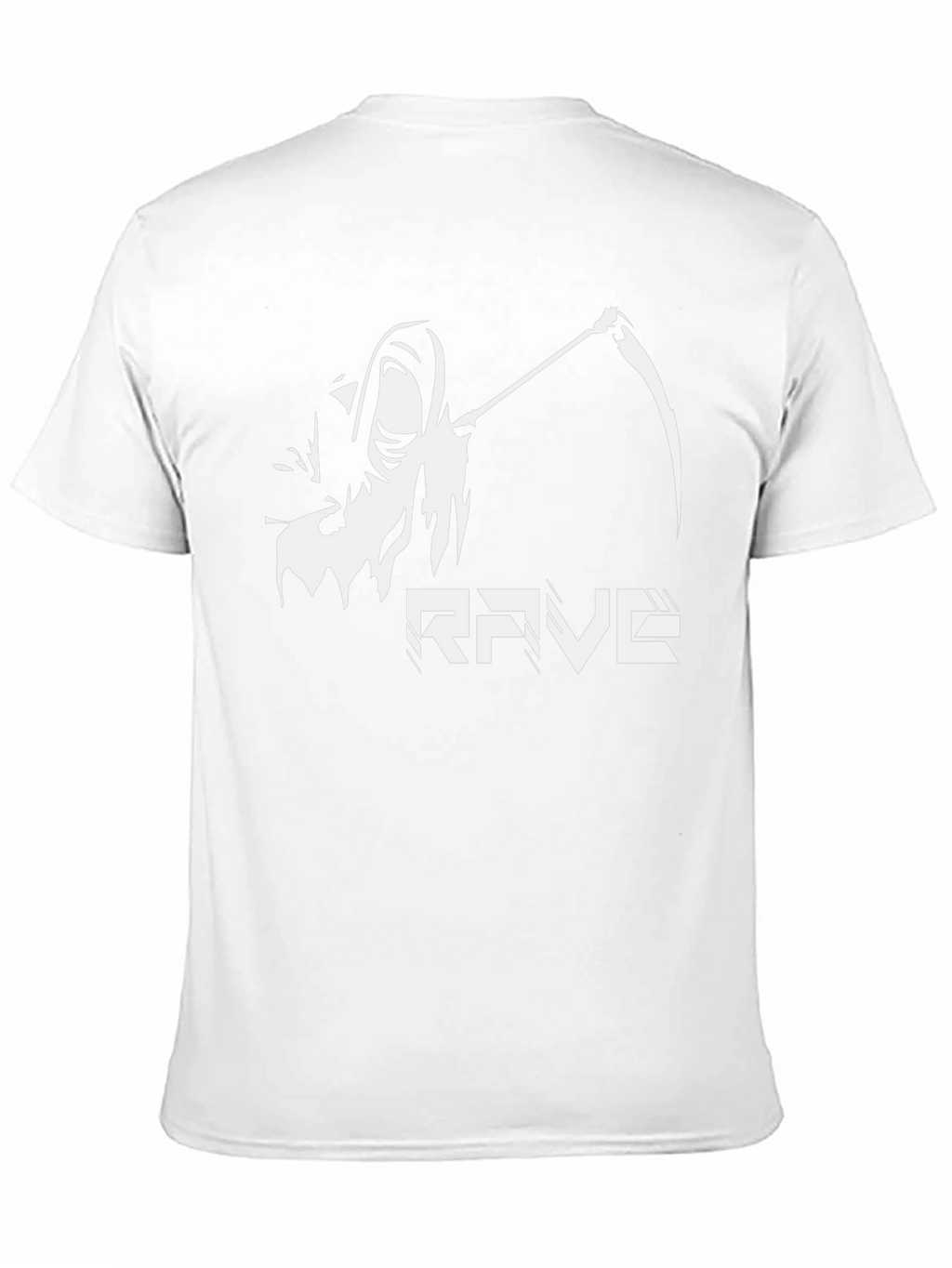 Rave Reaper Graphic T-Shirt - Black
