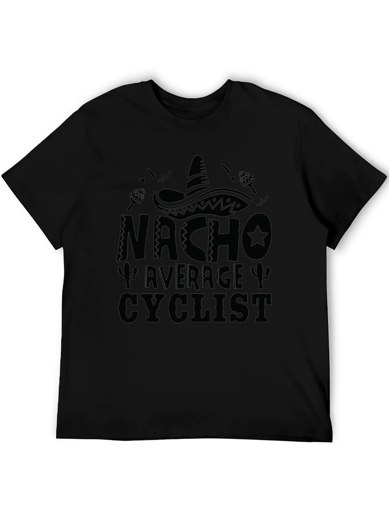 Nacho Average Cyclist Graphic T-Shirt