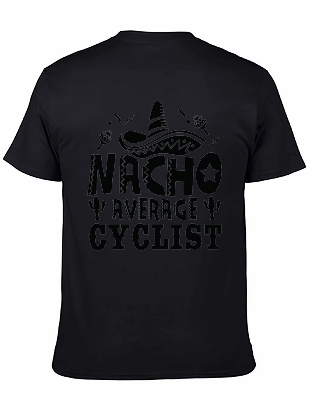 Nacho Average Cyclist Graphic T-Shirt