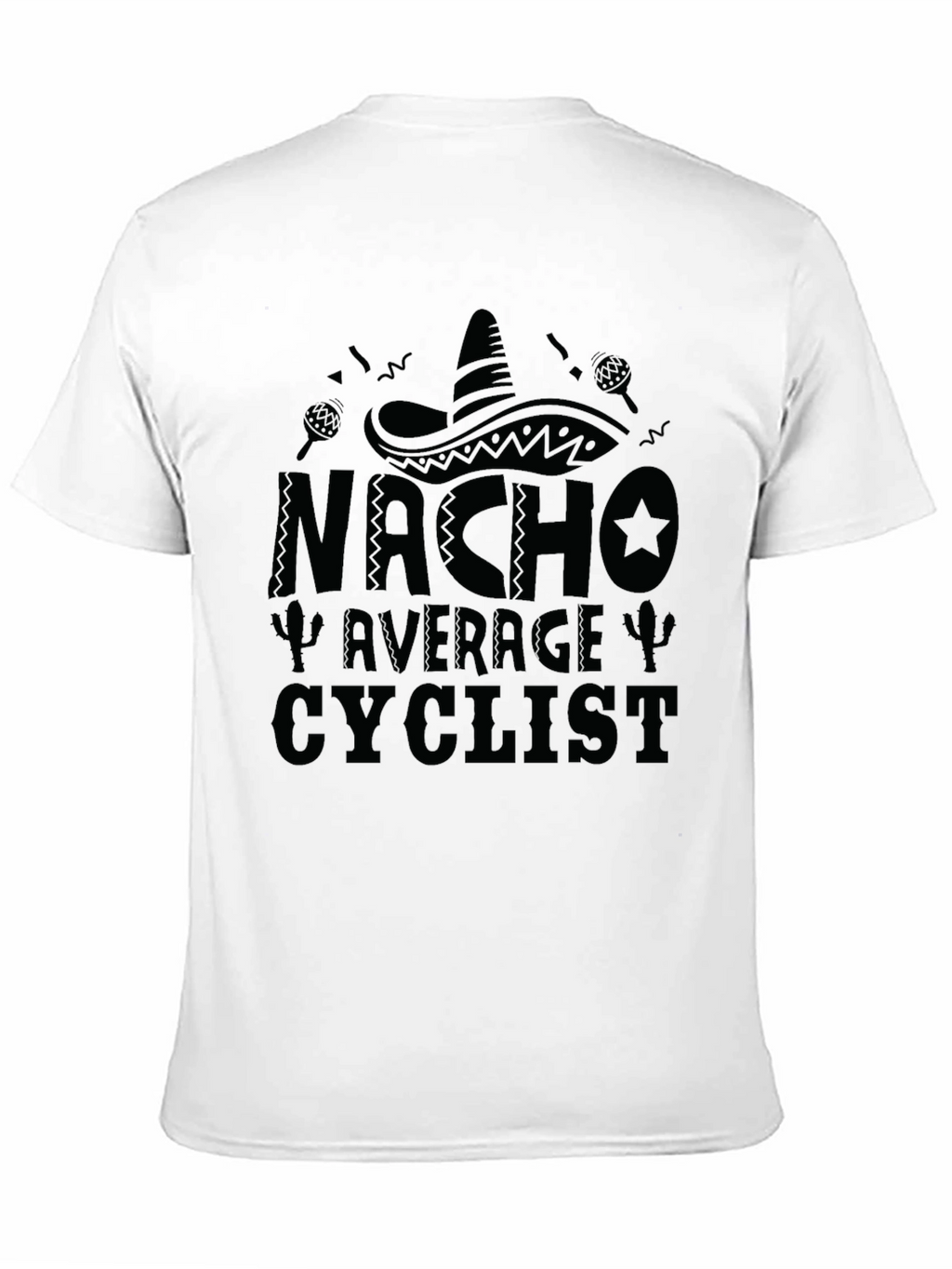 Nacho Average Cyclist Graphic T-Shirt