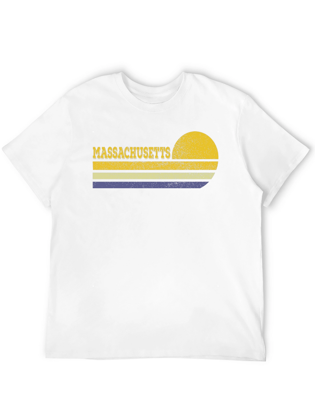 Retro Massachusetts Graphic T-Shirt