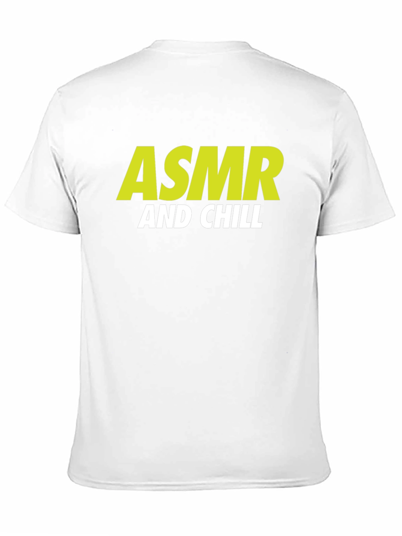 ASMR and Chill Graphic Tee - Relaxing Vibe