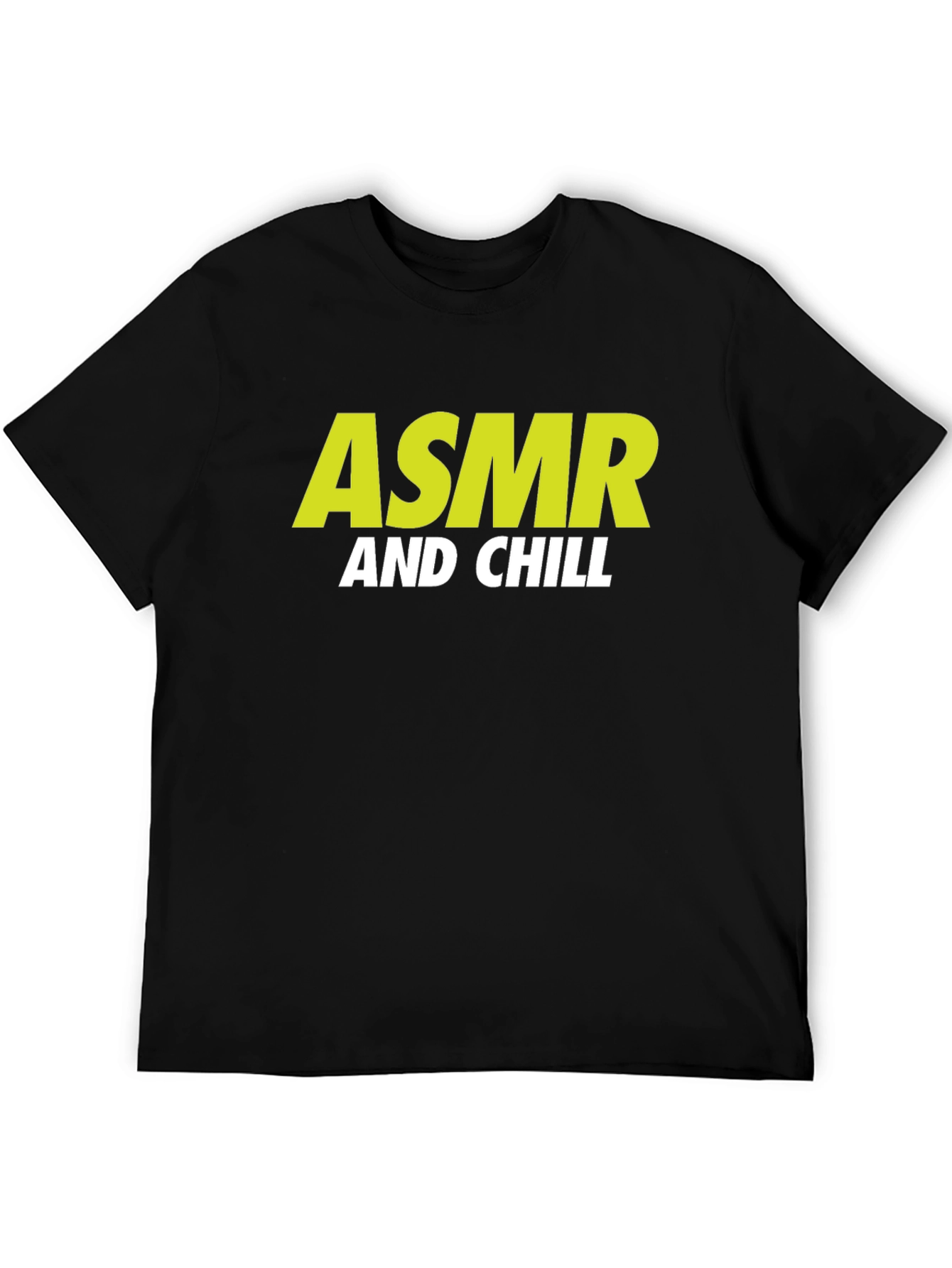 ASMR and Chill Graphic Tee - Relaxing Vibe
