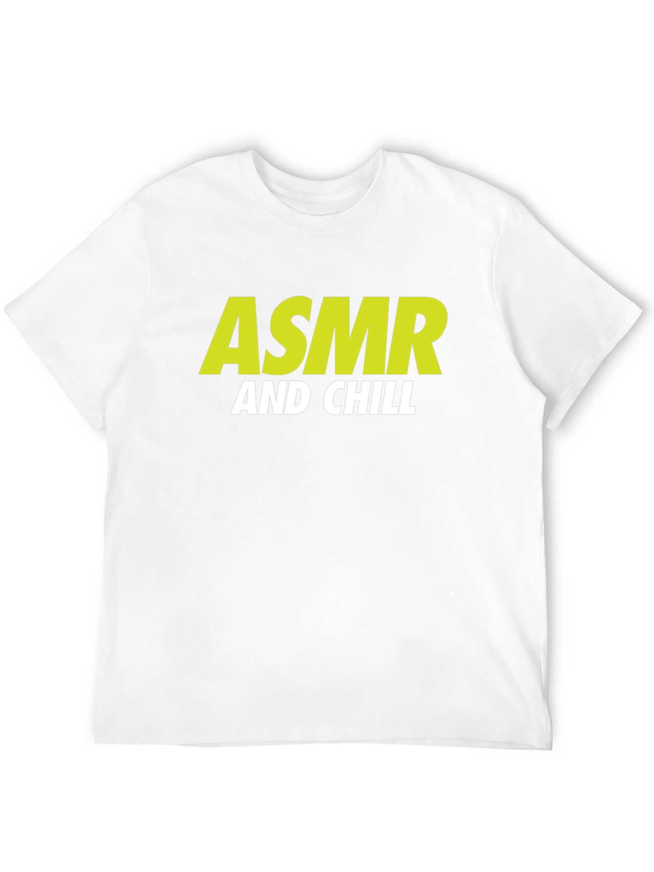 ASMR and Chill Graphic Tee - Relaxing Vibe