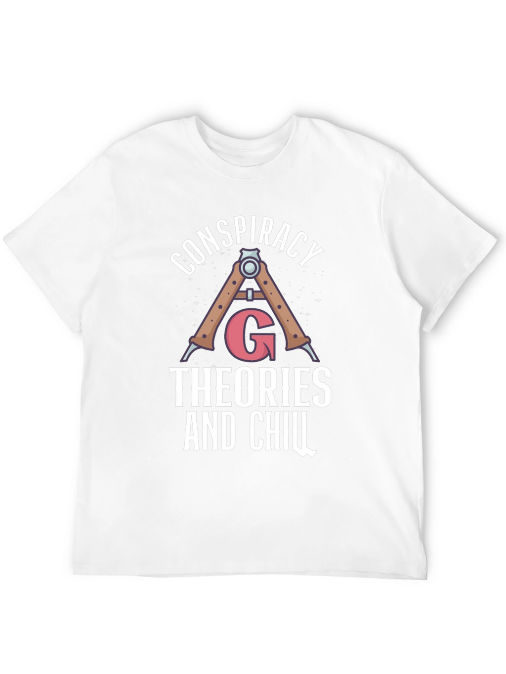 Conspiracy Theories and Chill Black T-Shirt