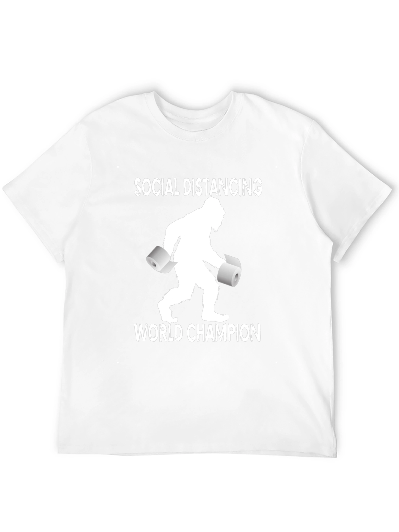 Social Distancing World Champion Graphic Tee