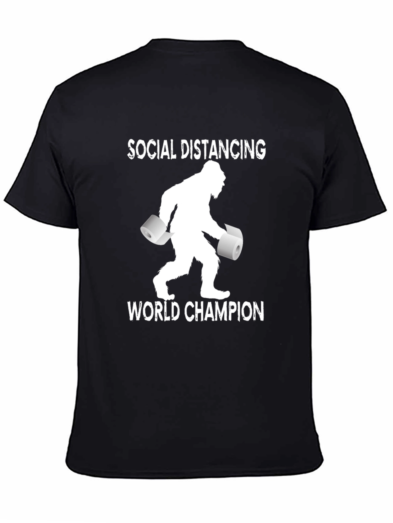 Social Distancing World Champion Graphic Tee