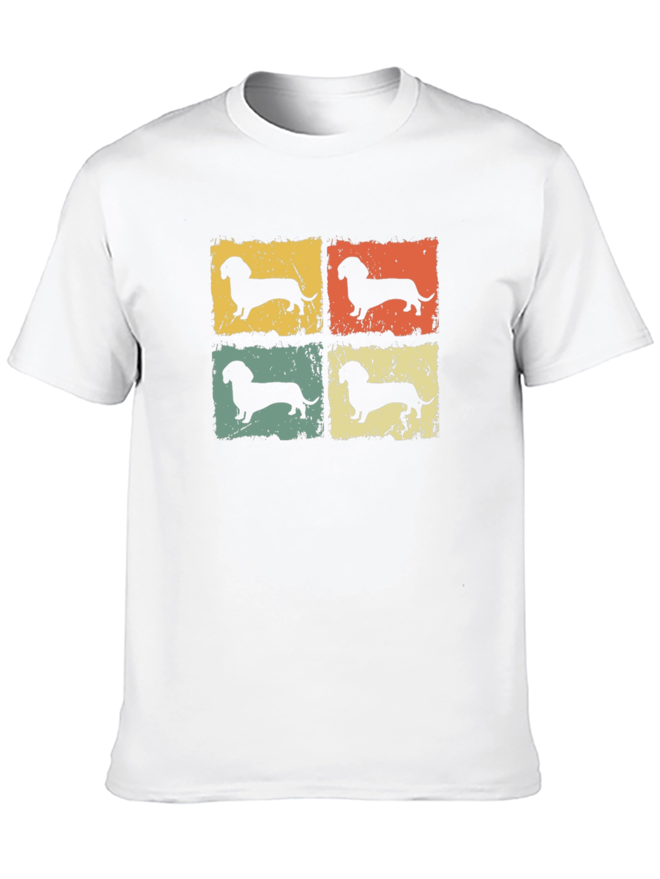 Retro Dachshund Dog Graphic T-Shirt