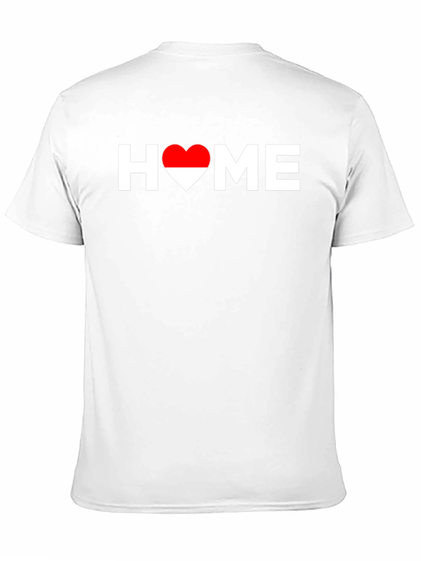 HOME Heart Graphic T-Shirt - Black