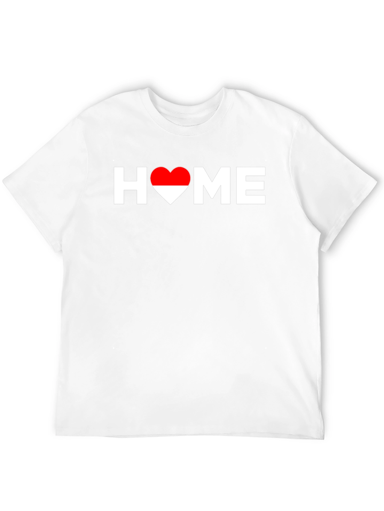 HOME Heart Graphic T-Shirt - Black