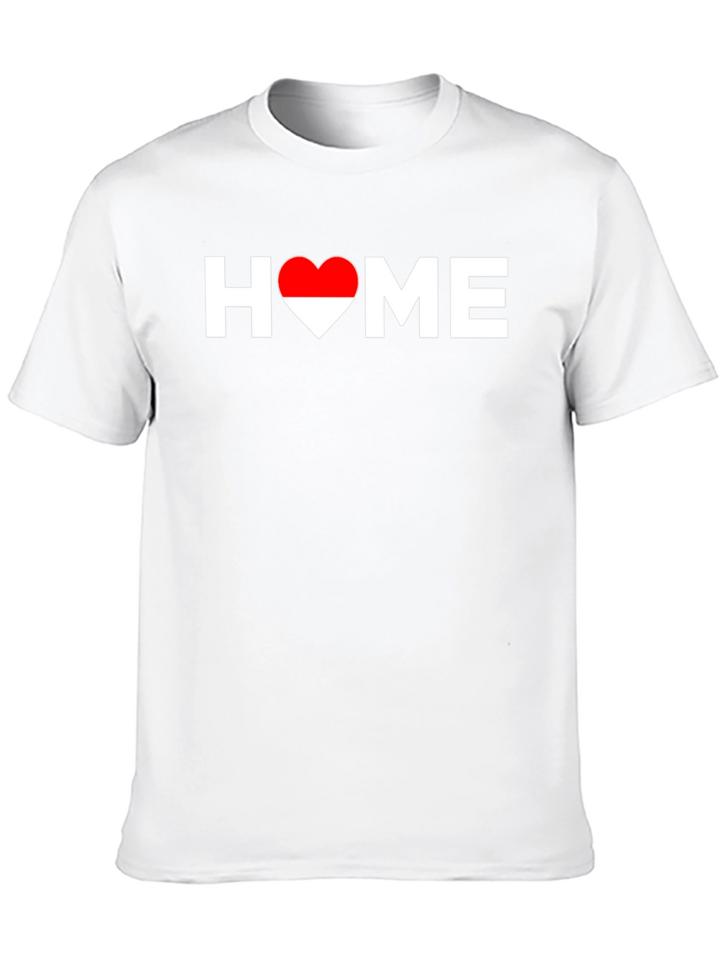 HOME Heart Graphic T-Shirt - Black