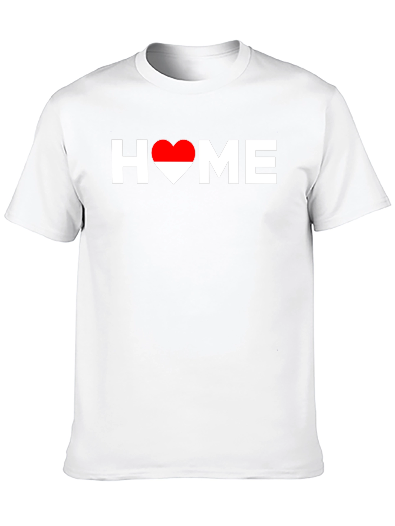HOME Heart Graphic T-Shirt - Black