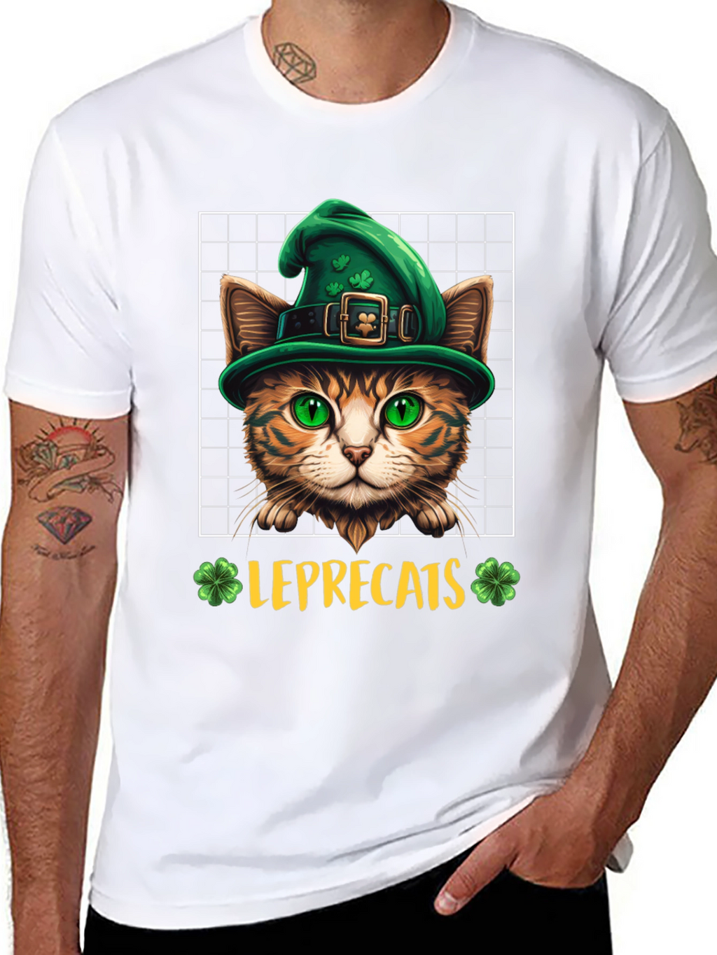 Leprecats Graphic T-Shirt - St. Patricks Day
