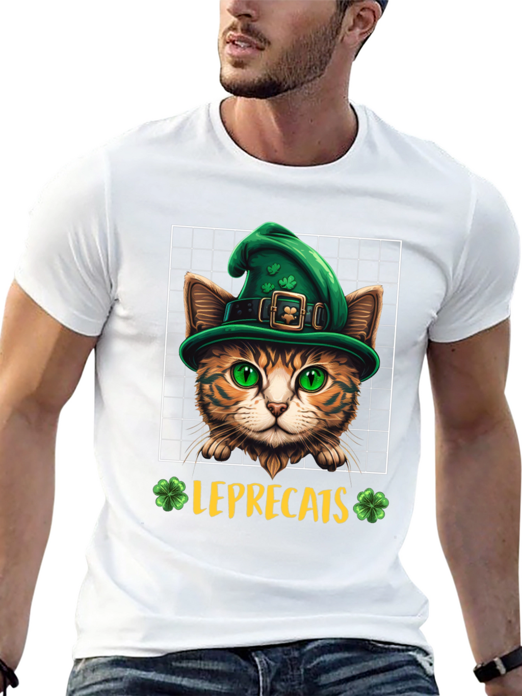 Leprecats Graphic T-Shirt - St. Patricks Day