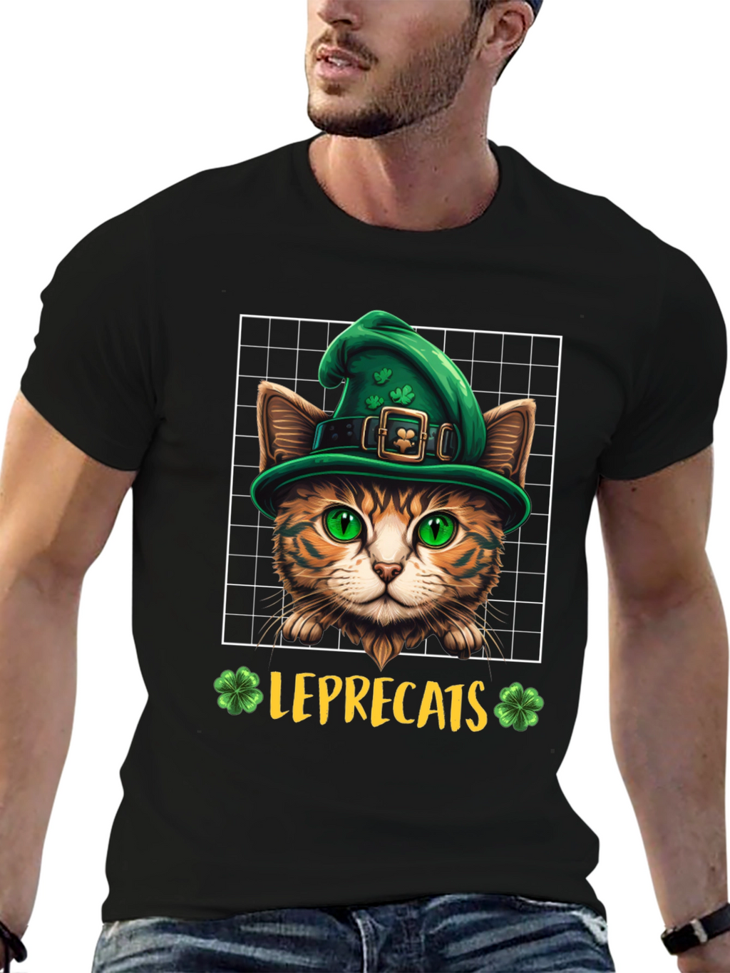Leprecats Graphic T-Shirt - St. Patricks Day