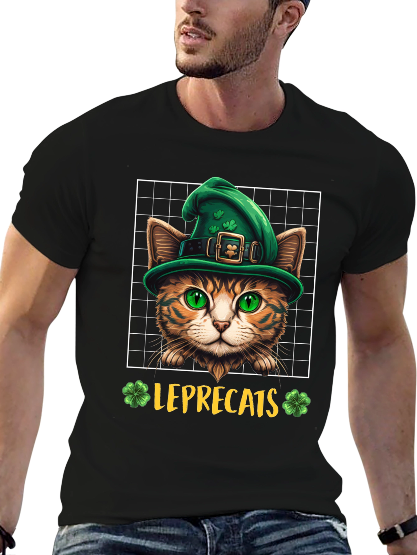 Leprecats Graphic T-Shirt - St. Patricks Day