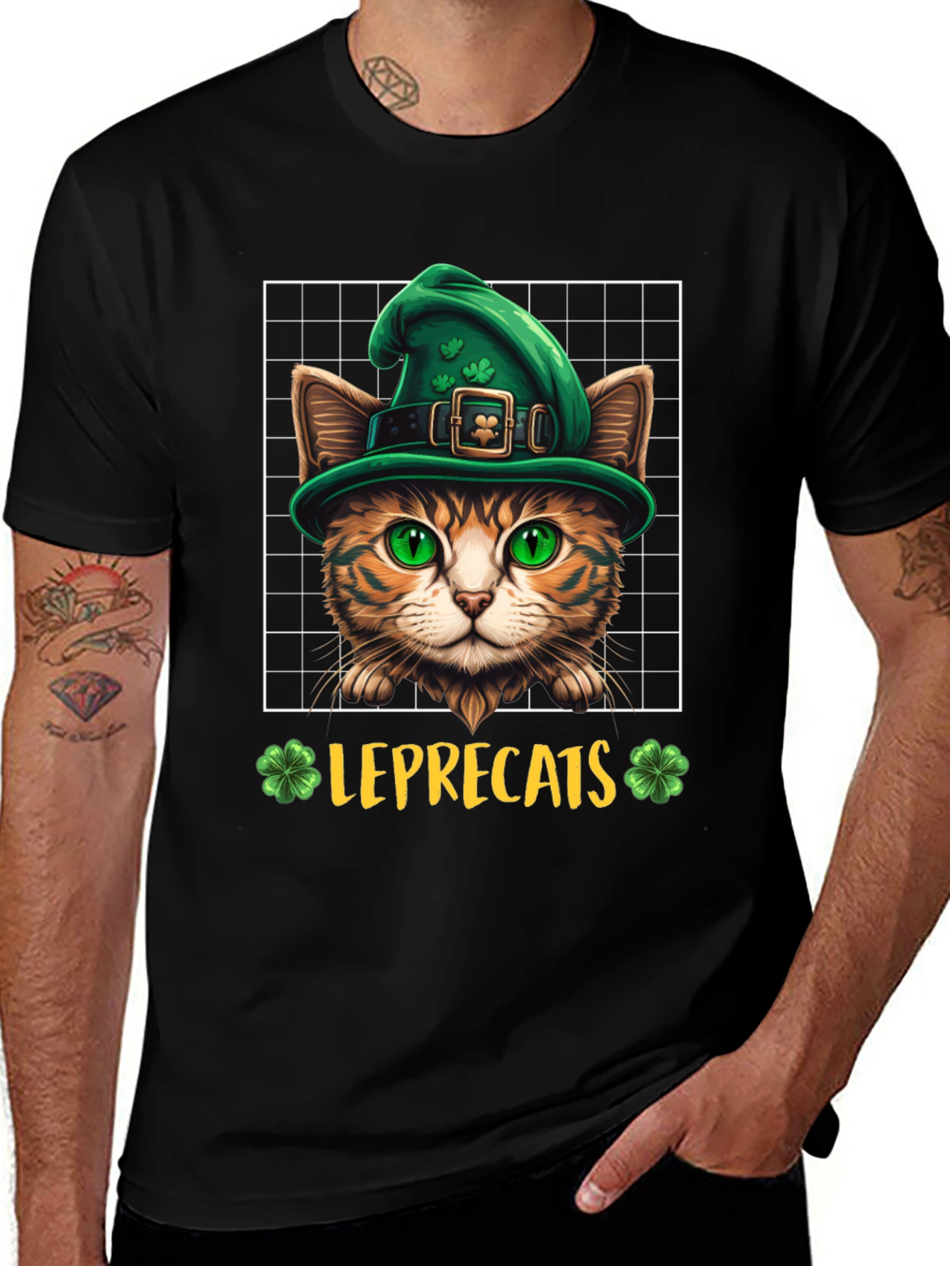 Leprecats Graphic T-Shirt - St. Patricks Day