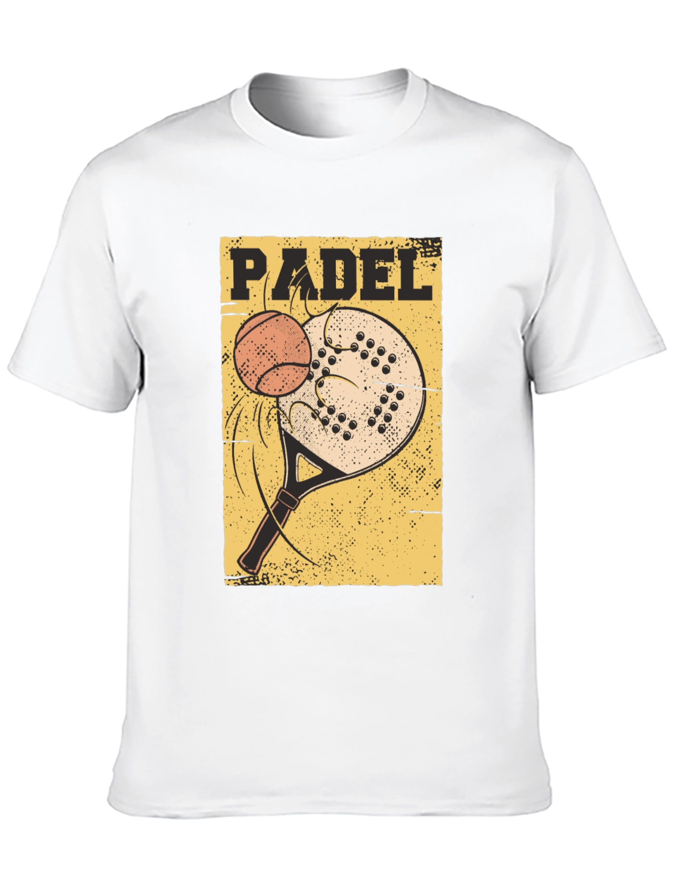 Padel Sport T-Shirt: Tennis Paddle Ball Graphic Tee