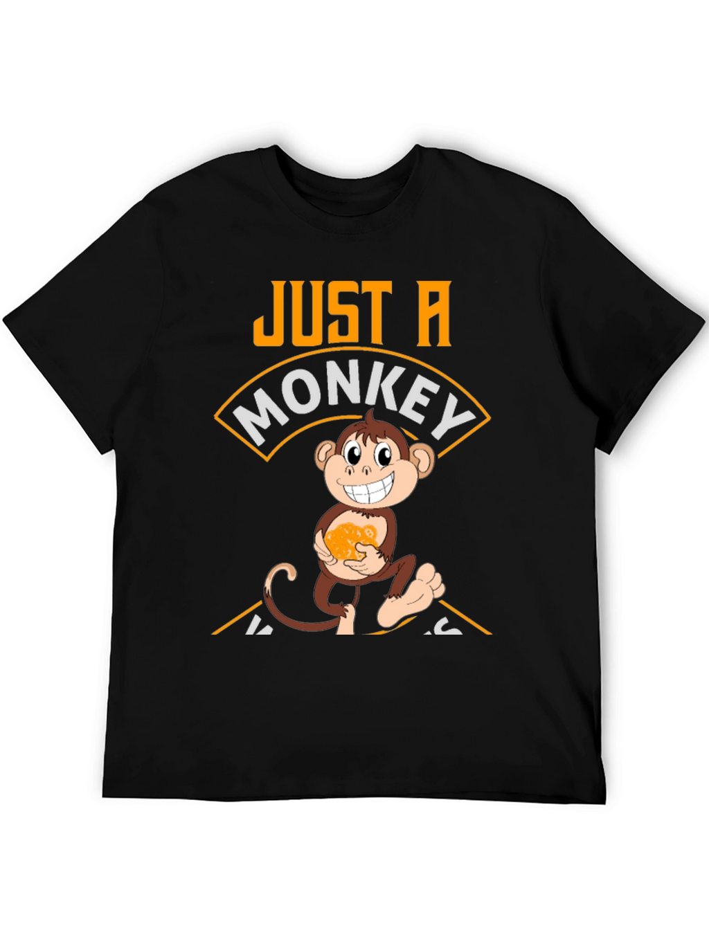 Just A Monkey Who Loves Nanners T-Shirt